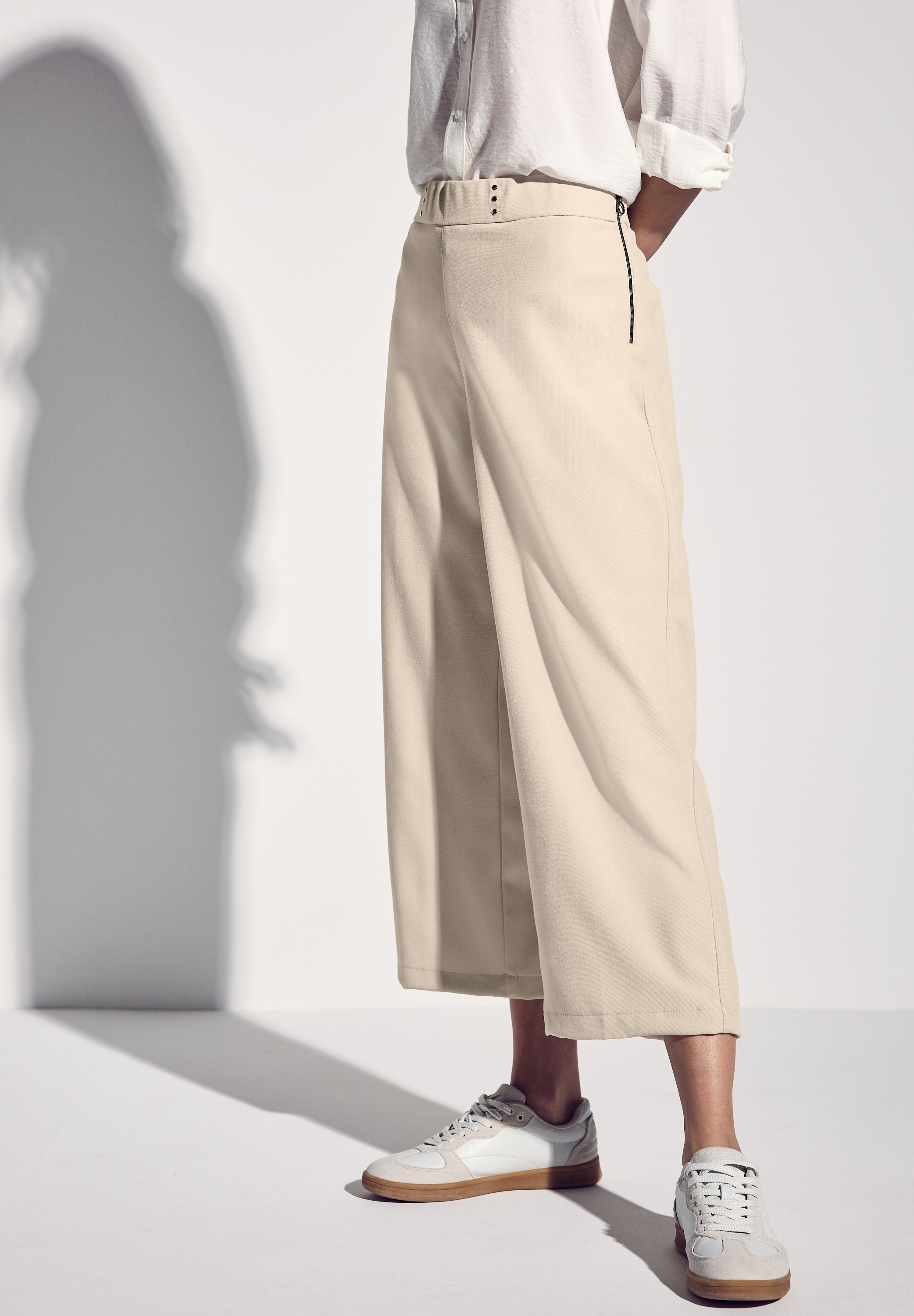 STREET ONE Kelnės High Waist