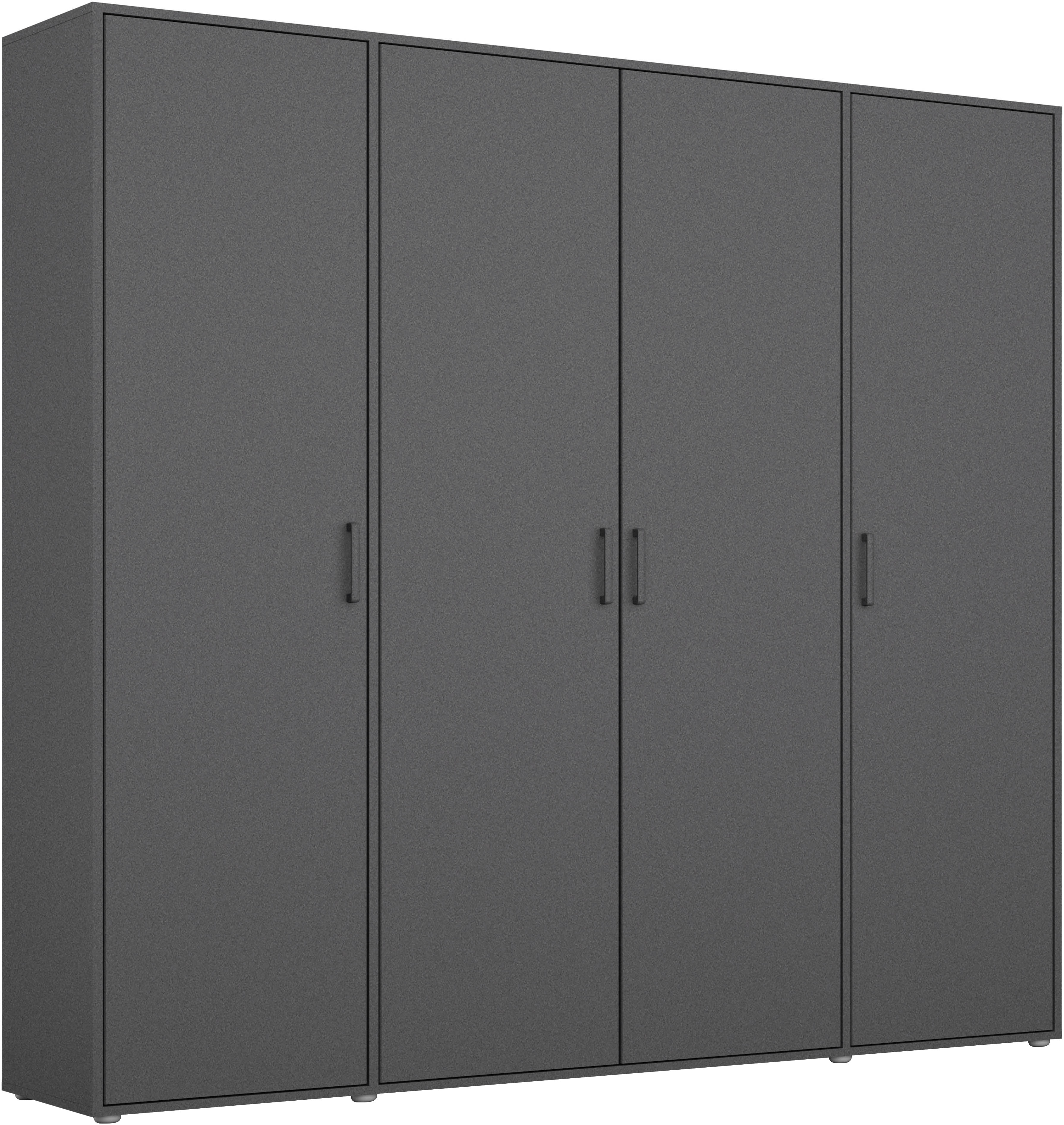 rauch Kleiderschrank "VOYAGER Garderobe Wäscheschrank Schlafzimmer" in 3 verschiedenen Ausstattungen BASIC/CLASSIC/PREMIUM, mit 2 modernen Griffvarianten, viel Stauraum MADE IN GERMANY