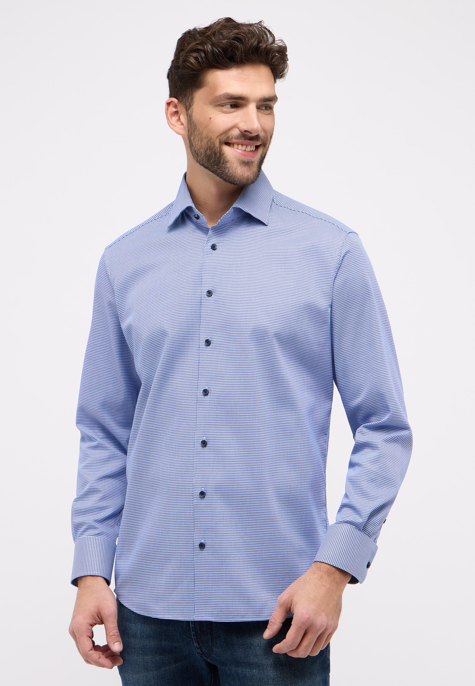 Eterna Langarmhemd "MODERN FIT" günstig online kaufen
