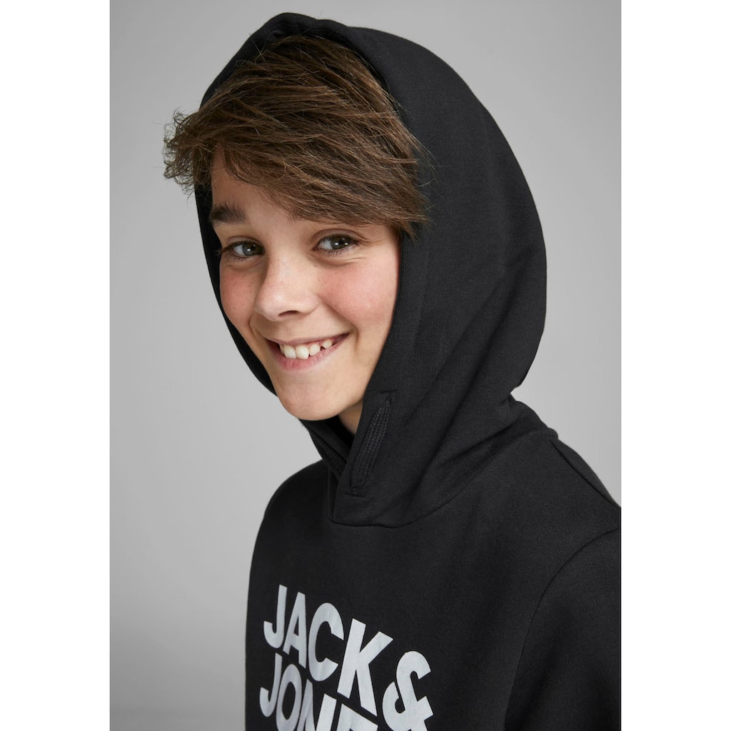 Jack & Jones Junior Kapuzensweatshirt »JJECORP LOGO SWEAT HOOD«