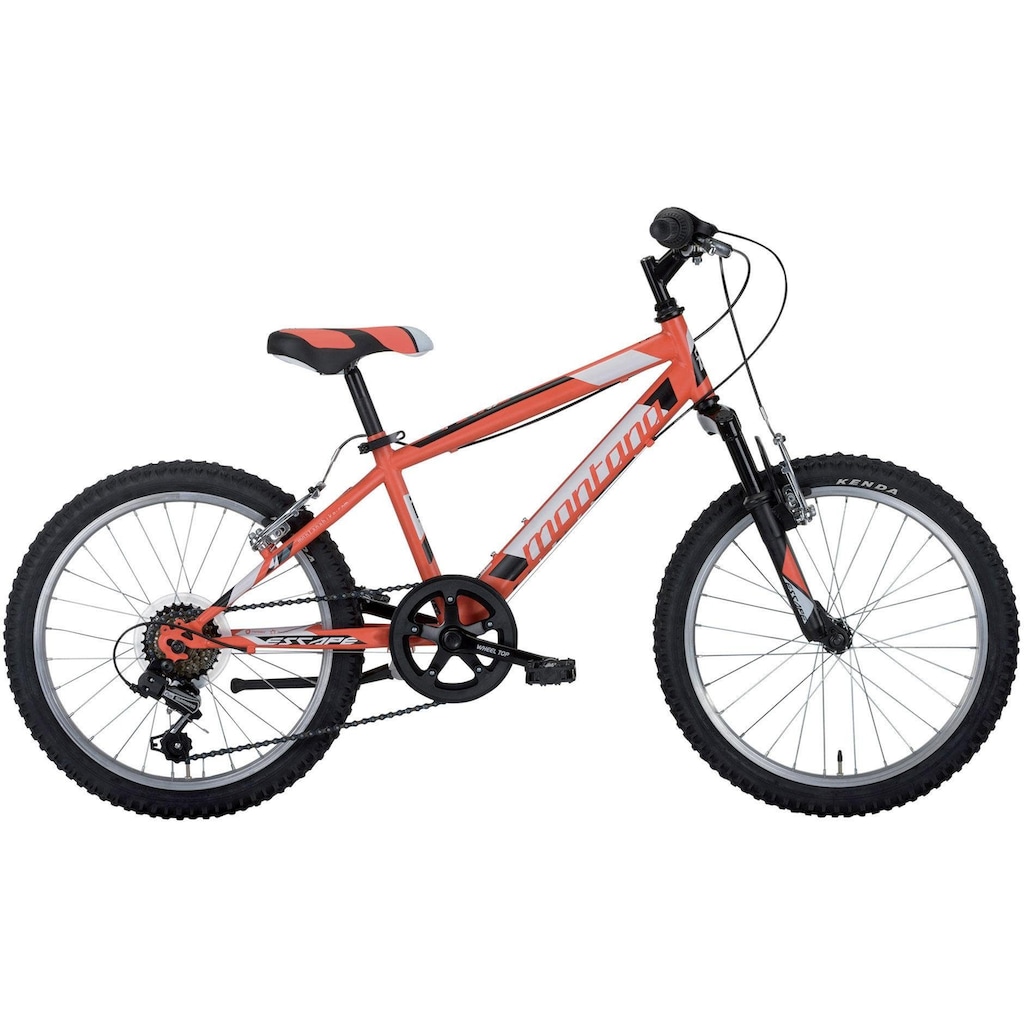 Montana Fahrräder Kinderfahrrad »ESCAPE 20"«, 6 Gang, Shimano, TY-21 Schaltwerk, Kettenschaltung