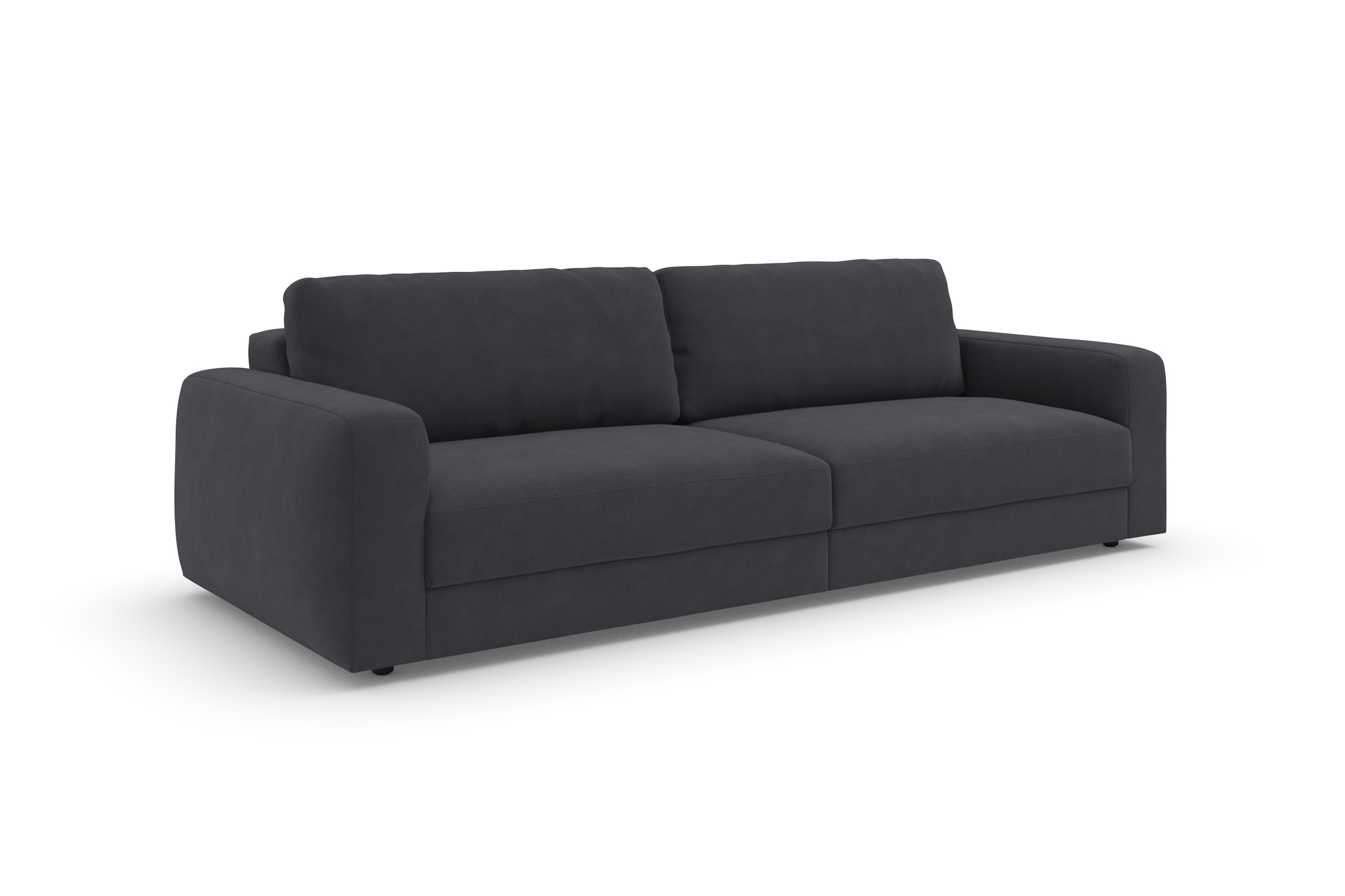 TRENDMANUFAKTUR Big-Sofa »Bourbon, Designsofa,«, mit extra hohem Sitzkomfort, in trendigem Cord Bezug erhältlich