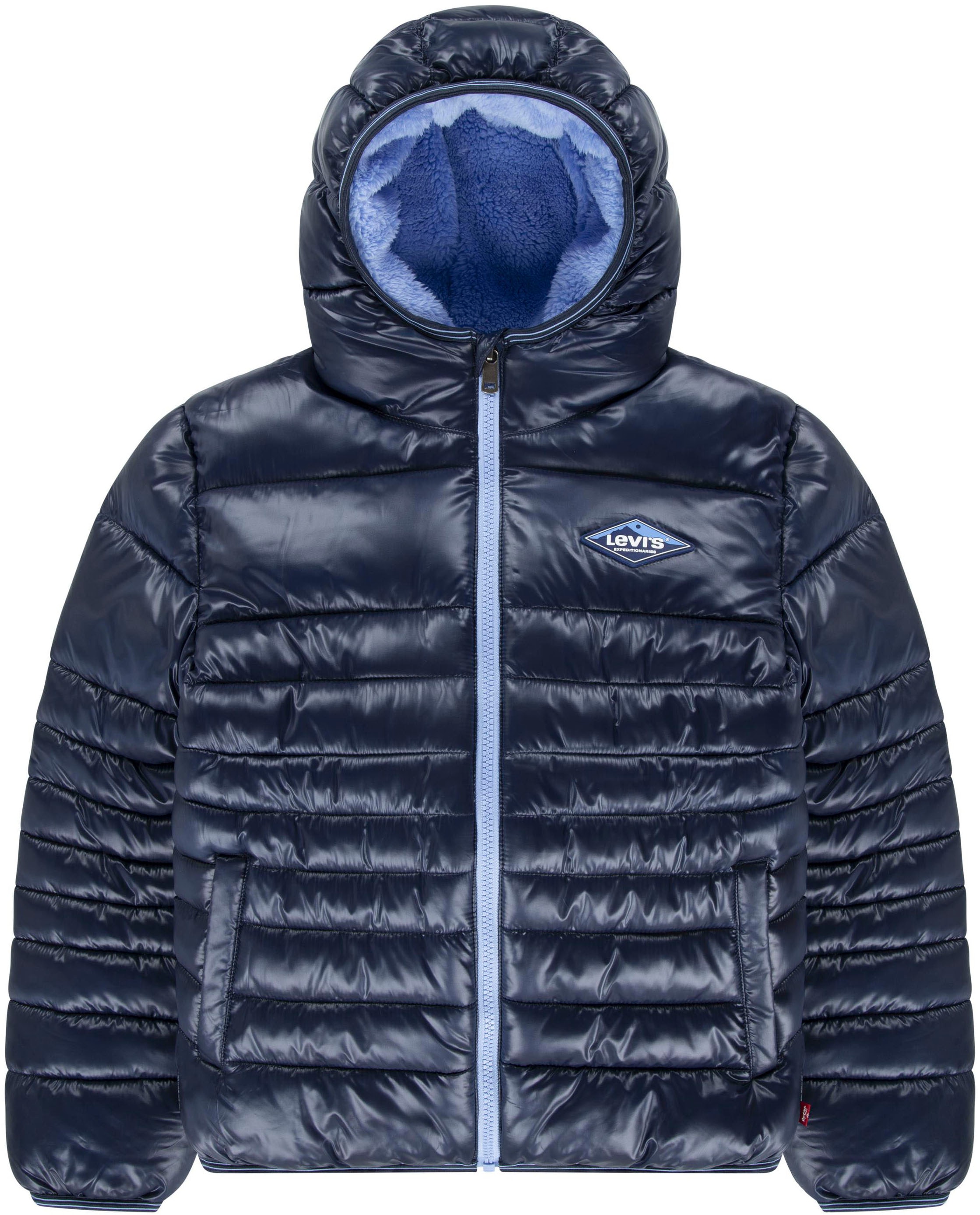 Steppjacke »SHERPA LINED MDWT PUFFER JACKET«, mit Kapuze, for Boys mit Kapuze