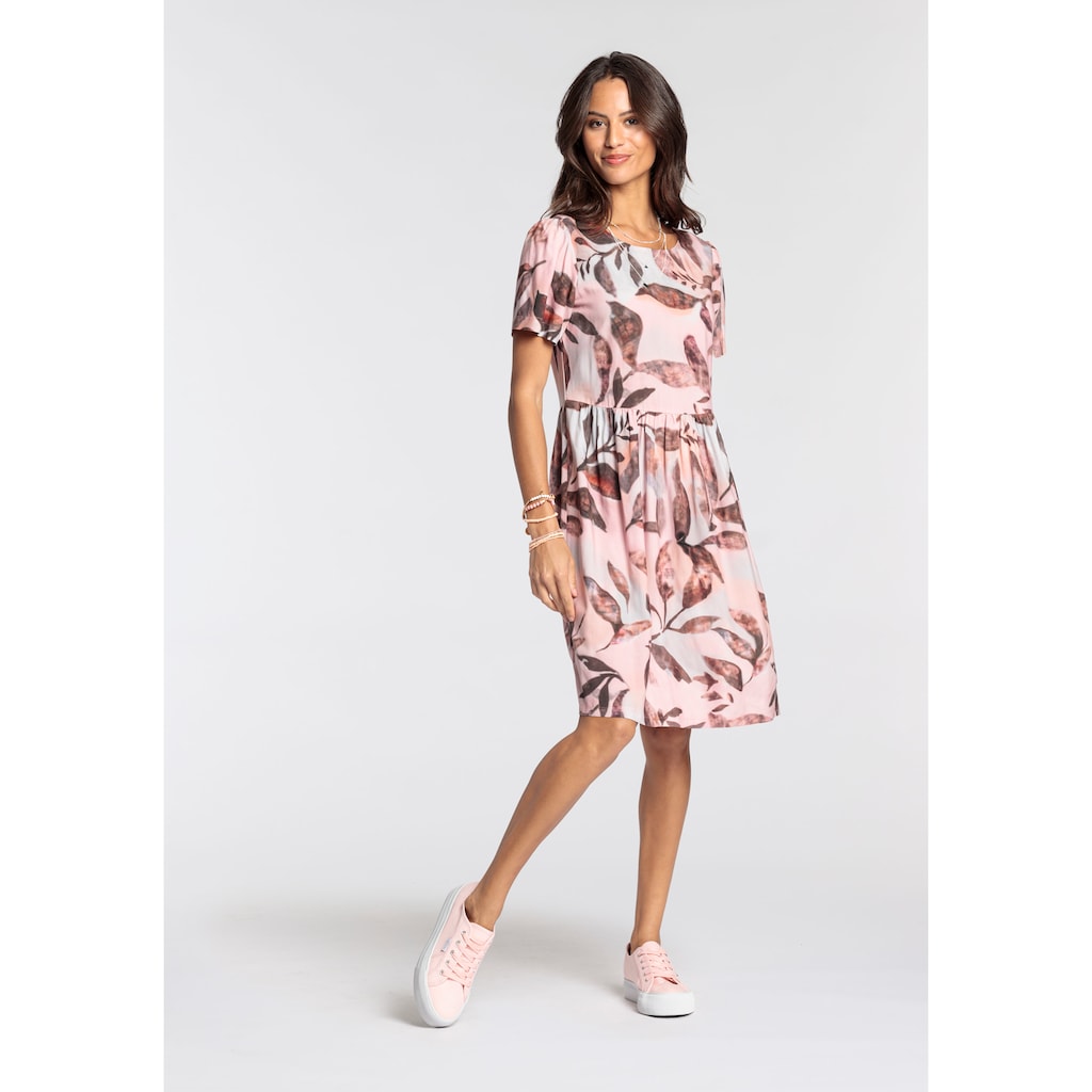 Laura Scott Sommerkleid, mit floralem Print - NEUE KOLLEKTION