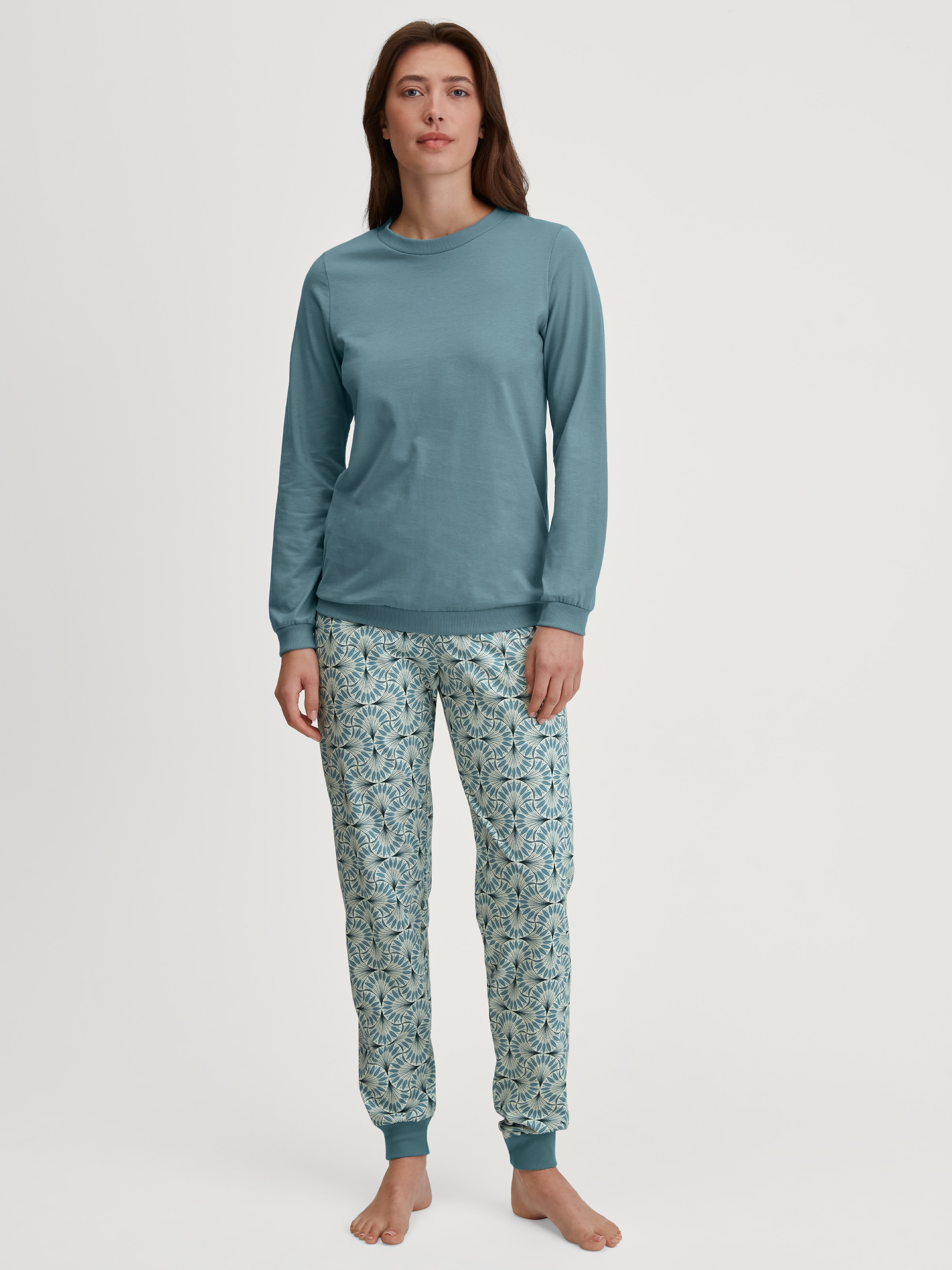 CALIDA Schlafanzug "Mystic Nights" 2 Stk. tlg., Elastischer Hosenbund günstig online kaufen