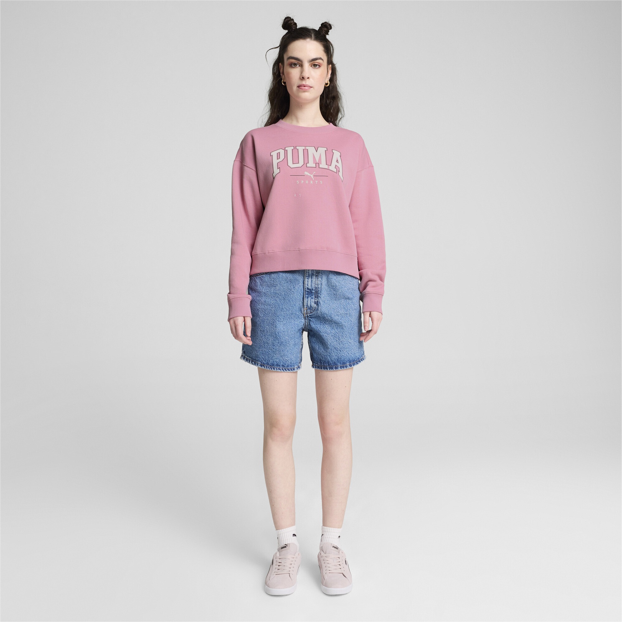PUMA Sweatshirt »PUMA SQUAD Langes Sweatshirt Damen«