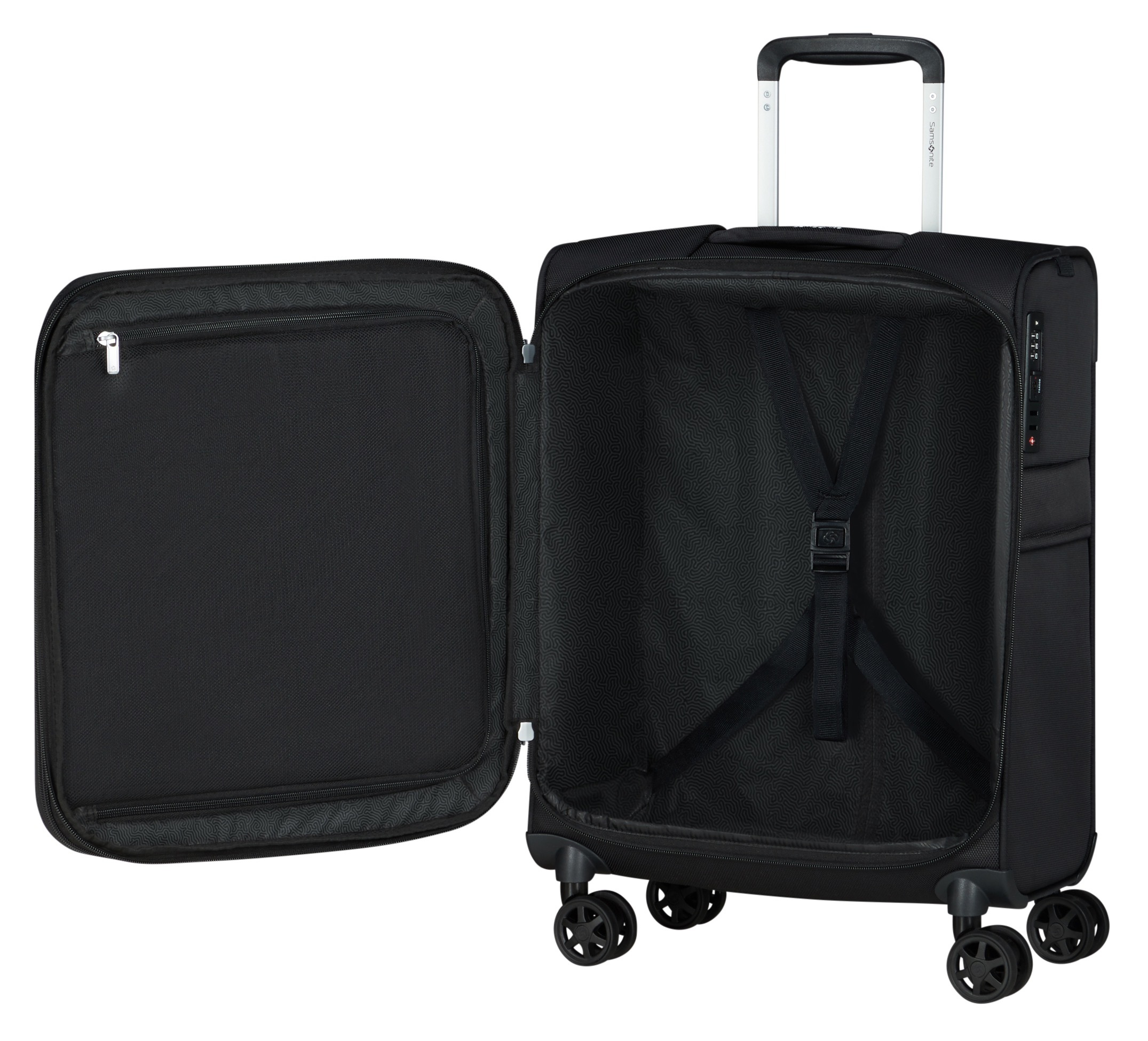 Samsonite Weichgepäck-Trolley »URBIFY, verschiedene Größen«, 4 Rollen, Koffer Reisegepäck Weichgepäckkoffer Volumenerweiterung