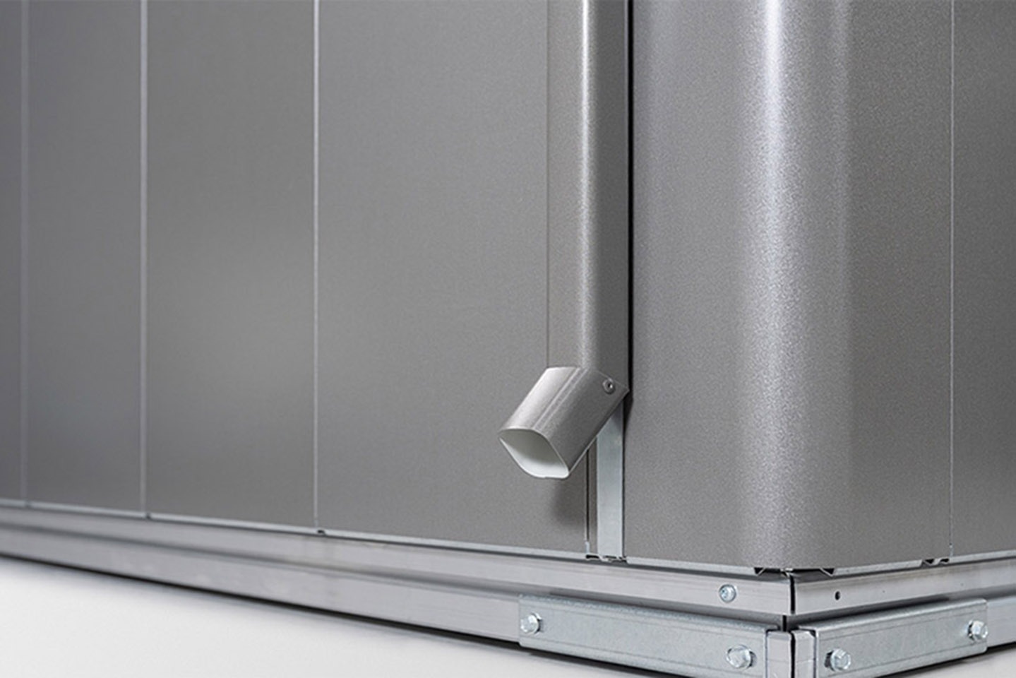 Biohort Gerätehaus »NEO Gr. 4B, verschiedene Farben« stylisches Gartenhaus mit Flachdach