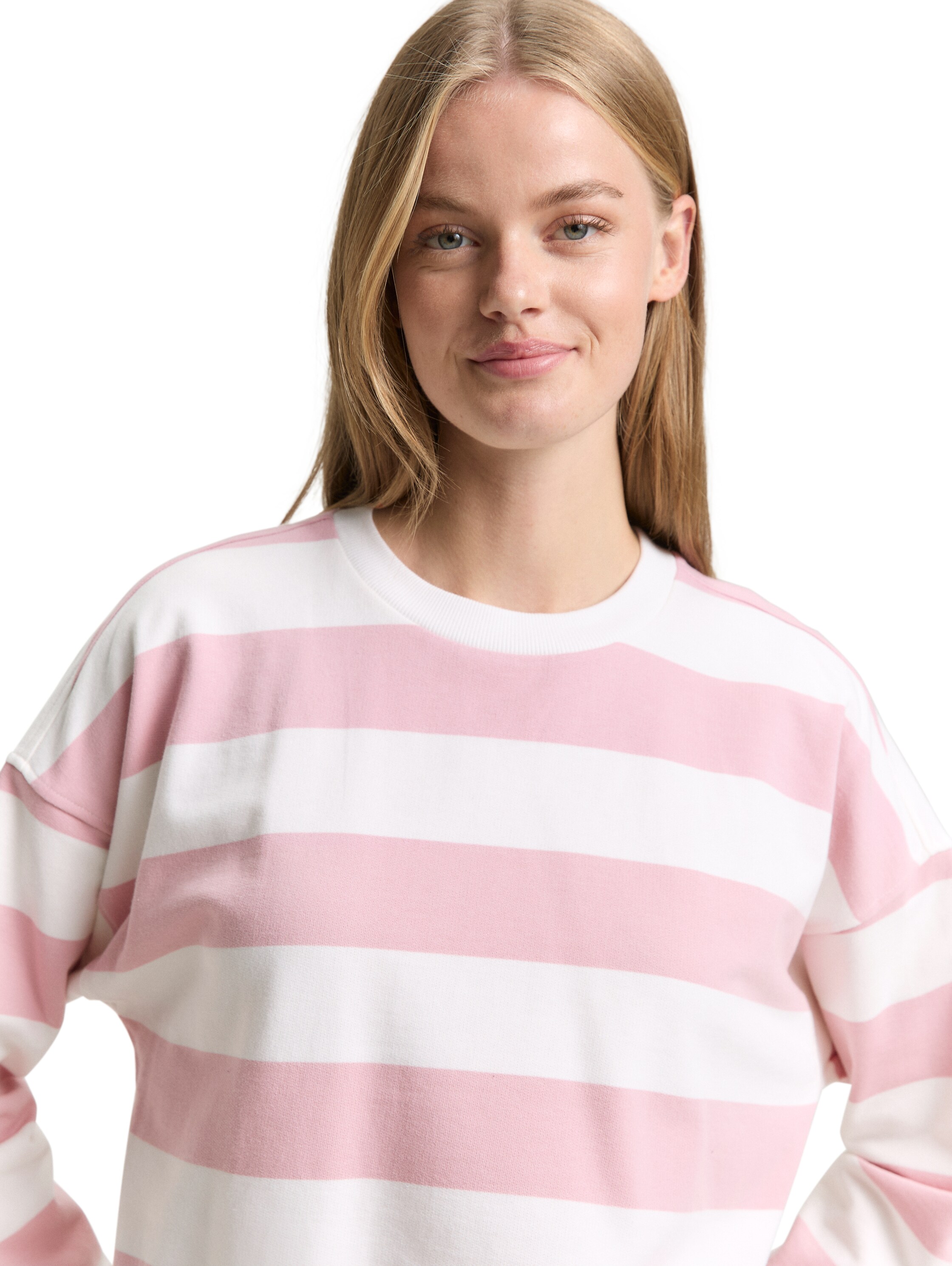 Thumbnail - TOM TAILOR Denim Sweatshirt, aus weicher Baumwolle