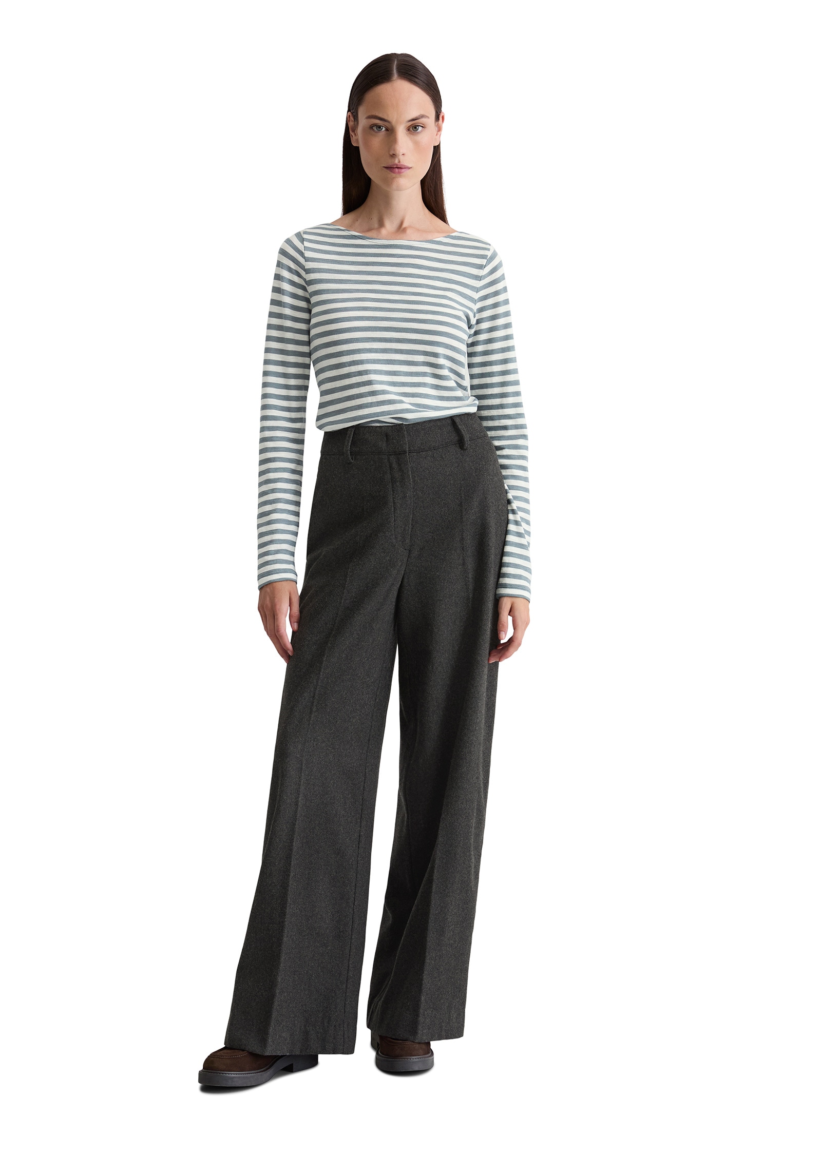 Marc O'Polo Langarmshirt »aus Slubjersey«