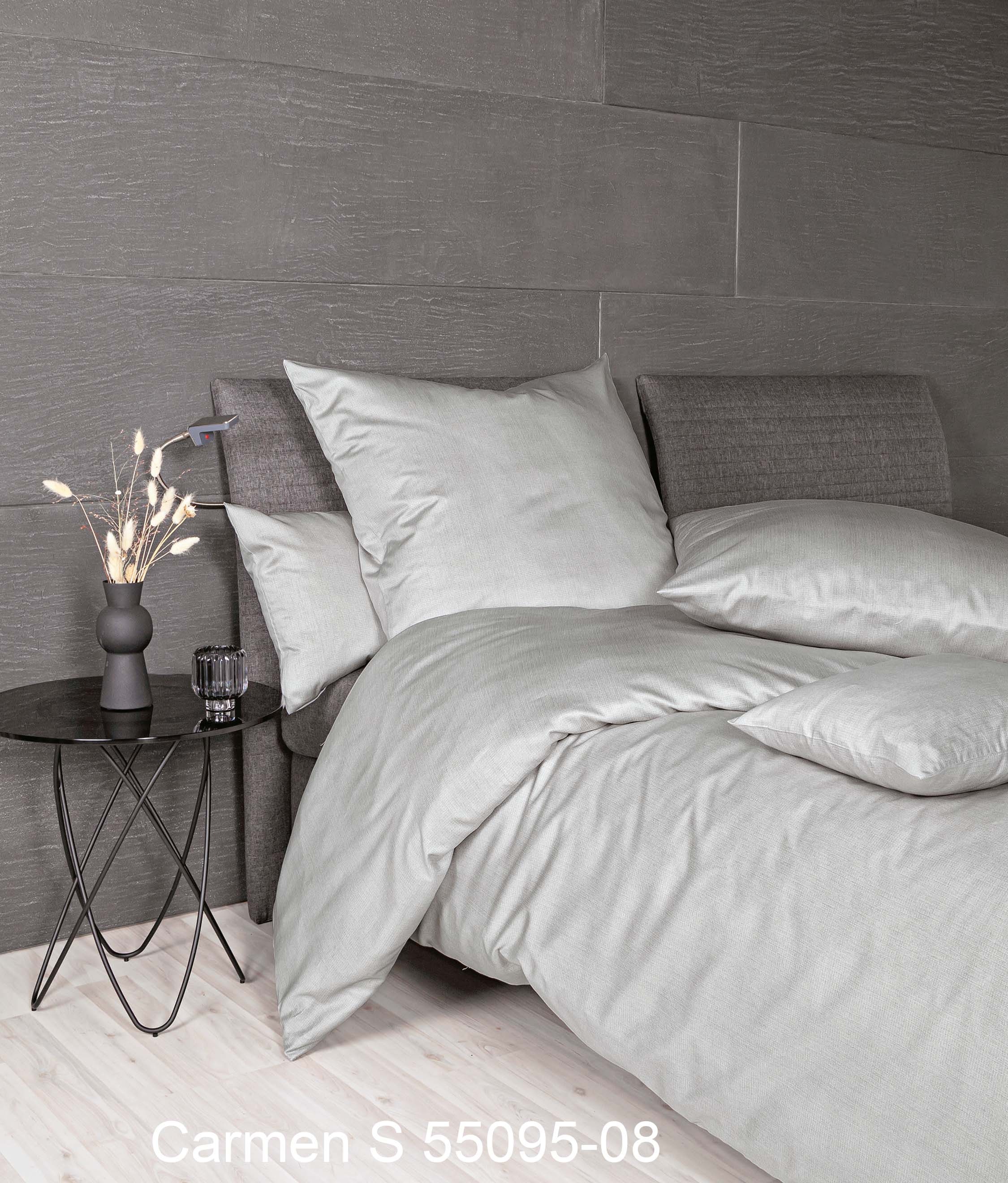 Janine Bettwäsche »Interlock-Jersey55095 07«, mit Reissverschluss