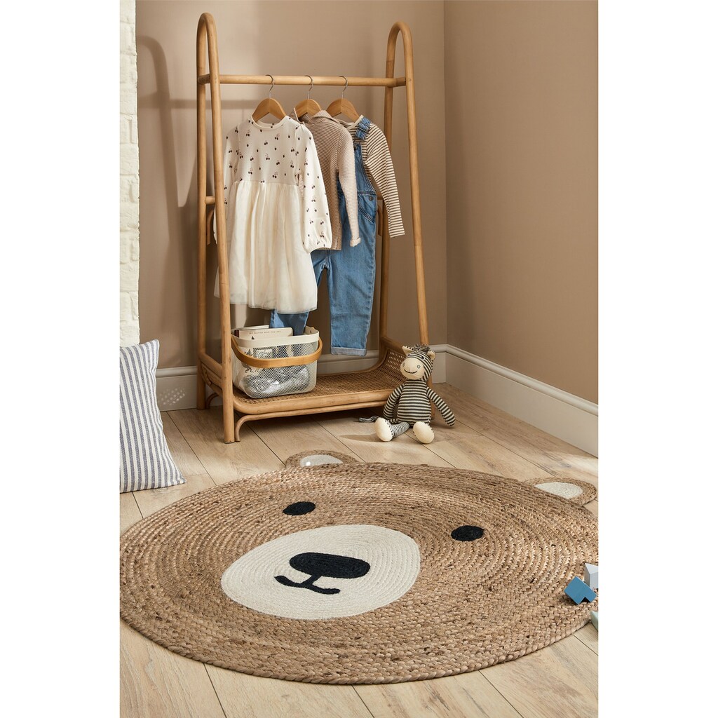 FLAIR RUGS Teppich »Jute Kinder«, rund