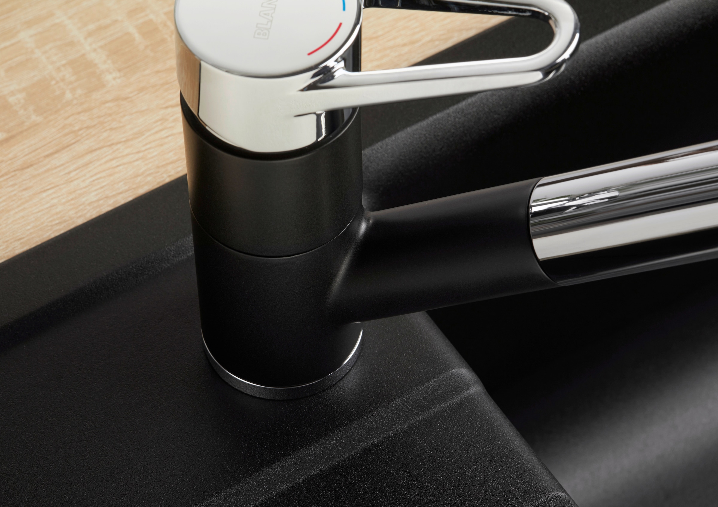 Blanco Küchenarmatur »BLANCOWEGA-S II« mit herausziehbare Zweistrahlbrause, Auslauf 180° schwenkbar