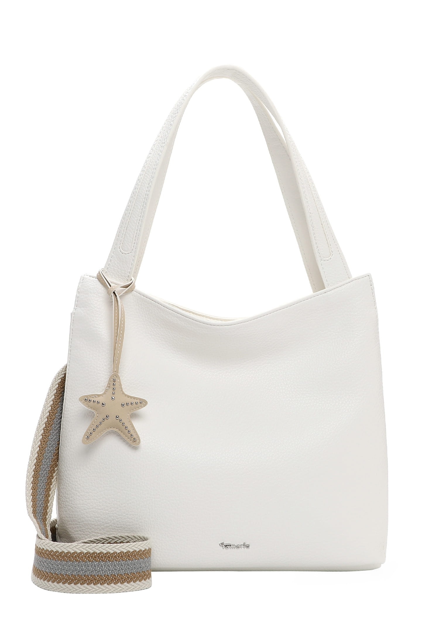 TAMARIS Damen Shopper "Shopper TAS Kea", weiß, Polyurethan, Taschen