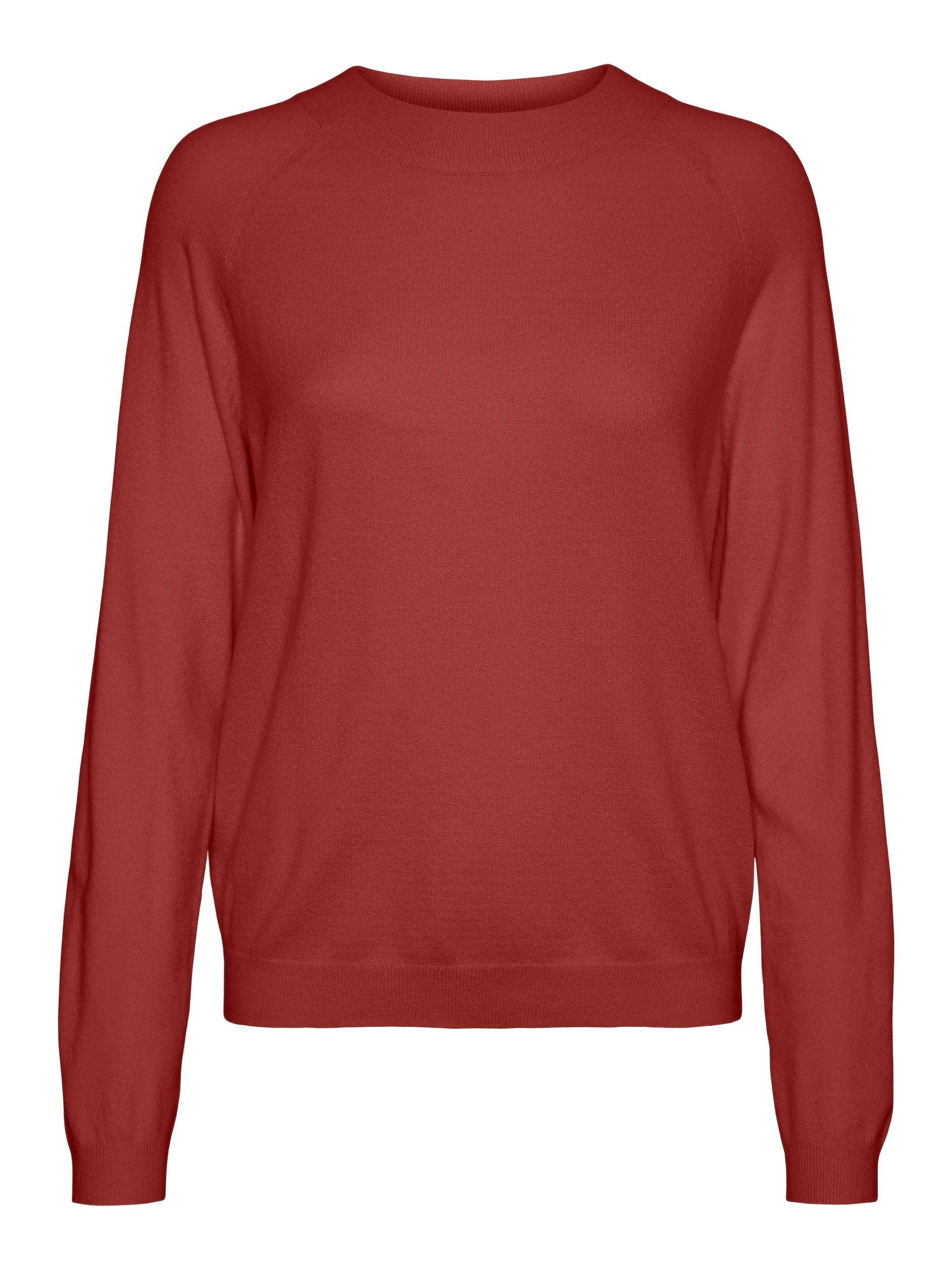 Vero Moda Rundhalspullover "VMHAPPINESS LS RAGLAN PULLOVE GA BOO REP" günstig online kaufen