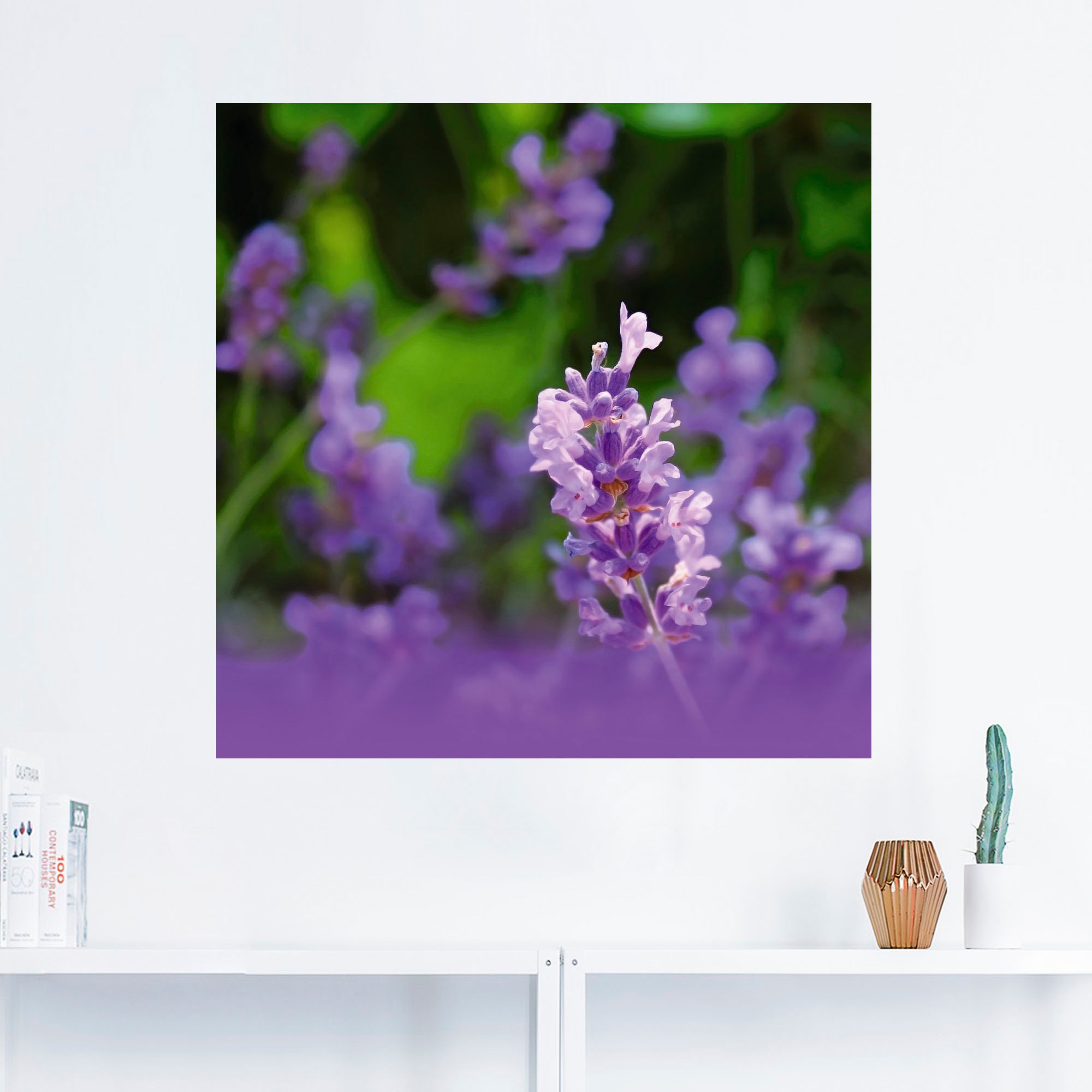 Artland Wandbild Lavendel Blumen 1 St In Vielen Grossen Produktarten Leinwandbild Poster Wandaufkleber Wandtattoo Auch Fur Badezimmer Geeignet Bestellen Baur