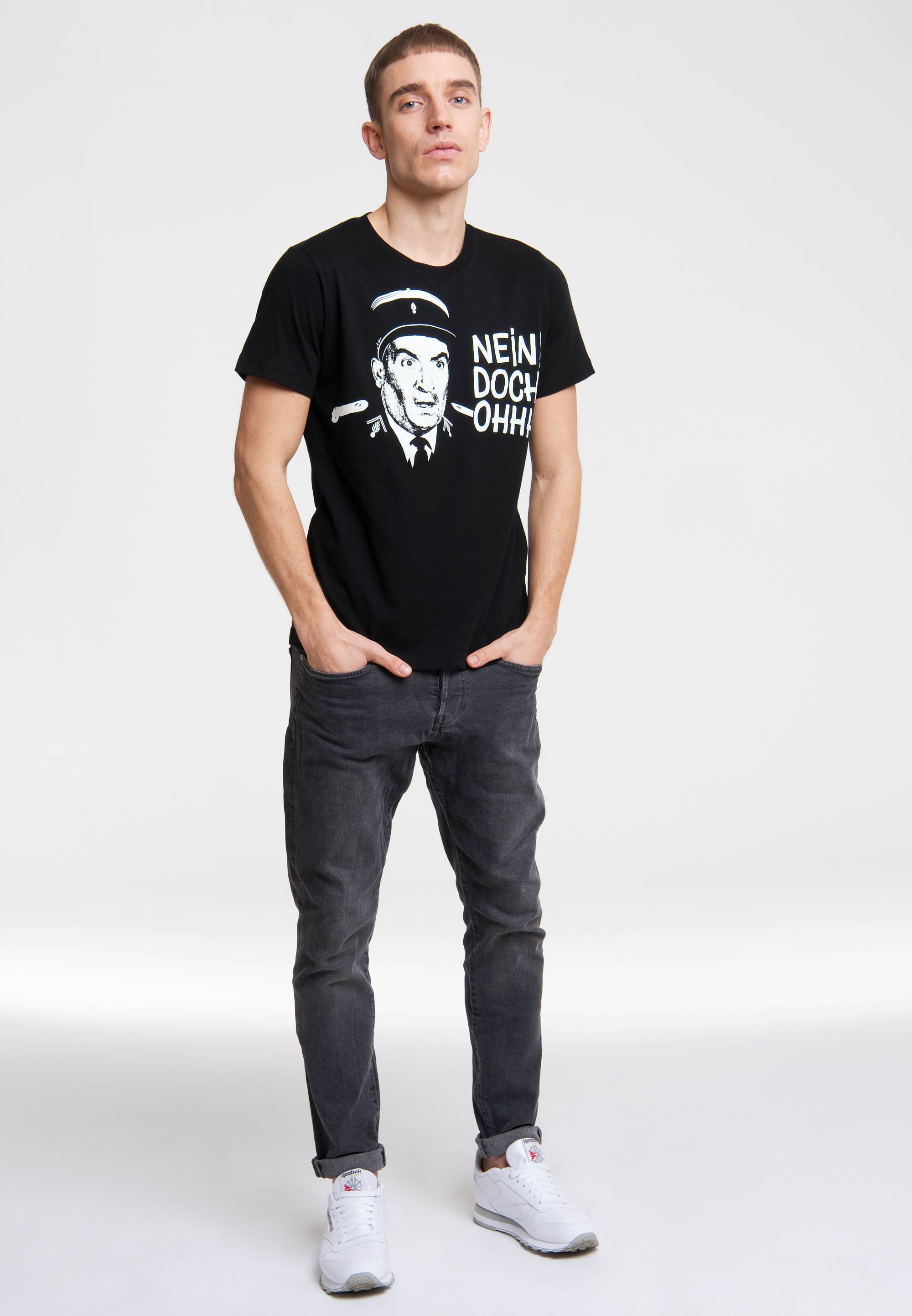 LOGOSHIRT T-Shirt »Le Gendarme de Saint-Tropez - Nein! Doch! Ohhh!«, mit coolem Print