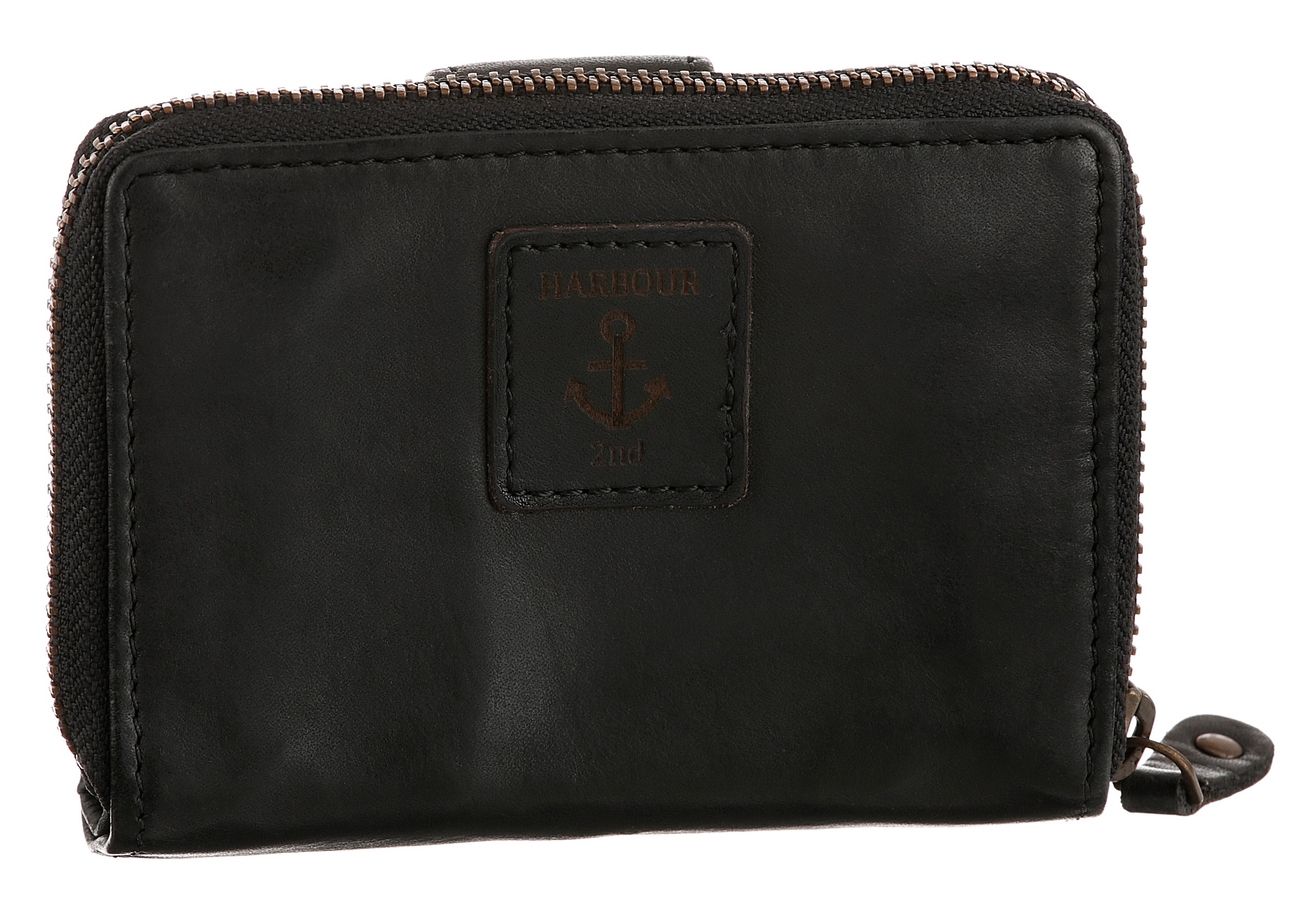 Thumbnail - HARBOUR 2nd Geldbörse "Harbour Second Wallet Is" Unisex Geldbeutel, Portemonnaie mit Anker-Schmuckelement