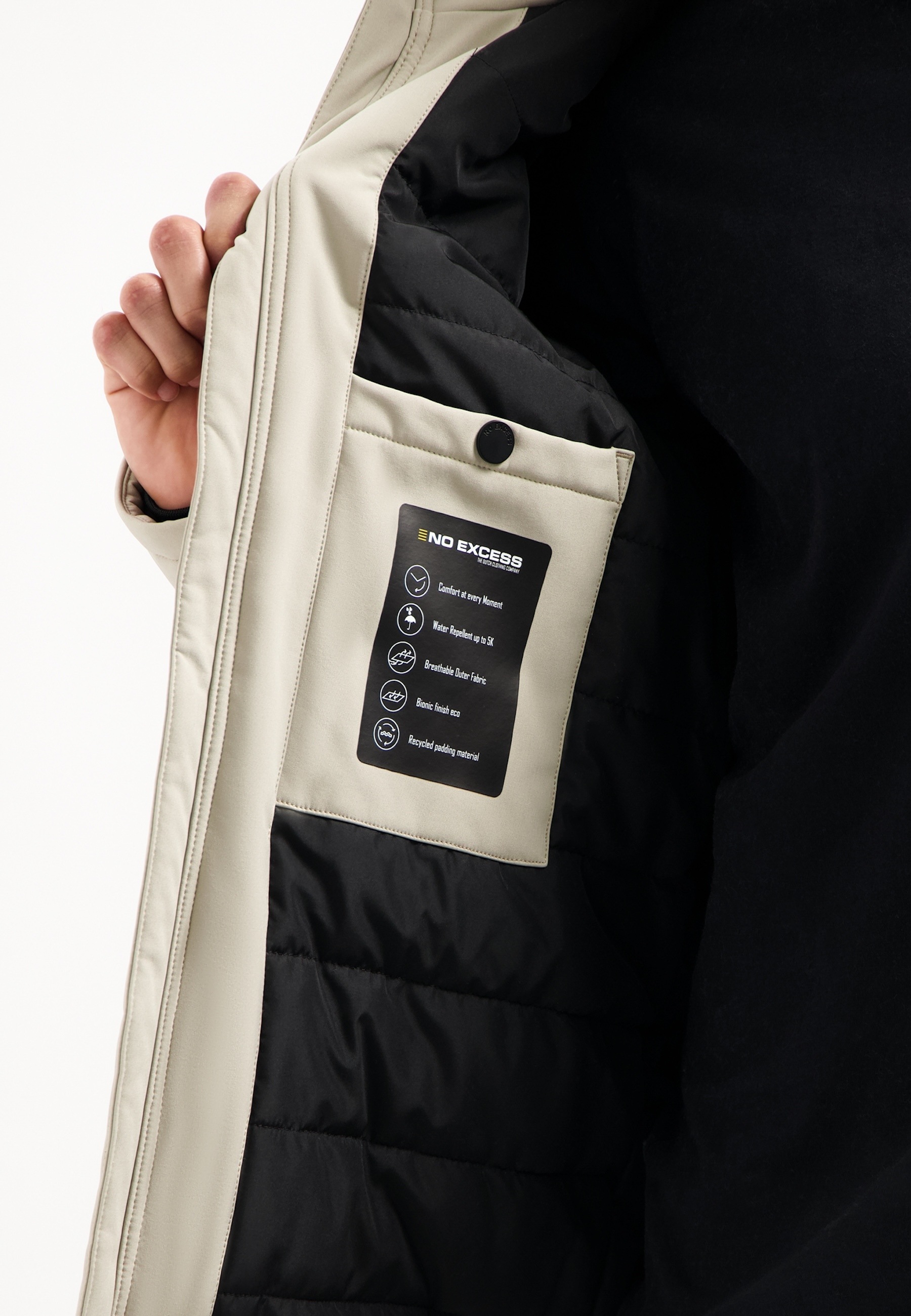 NO EXCESS Softshellparka »No Excess Softshelljacke«