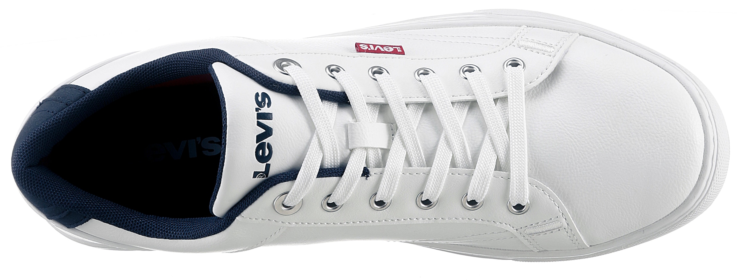 Levi's® Sneaker »COURTRIGHT«, mit Logodruck an der Zunge, Freizeitschuh, Halbschuh, Schnürschuh