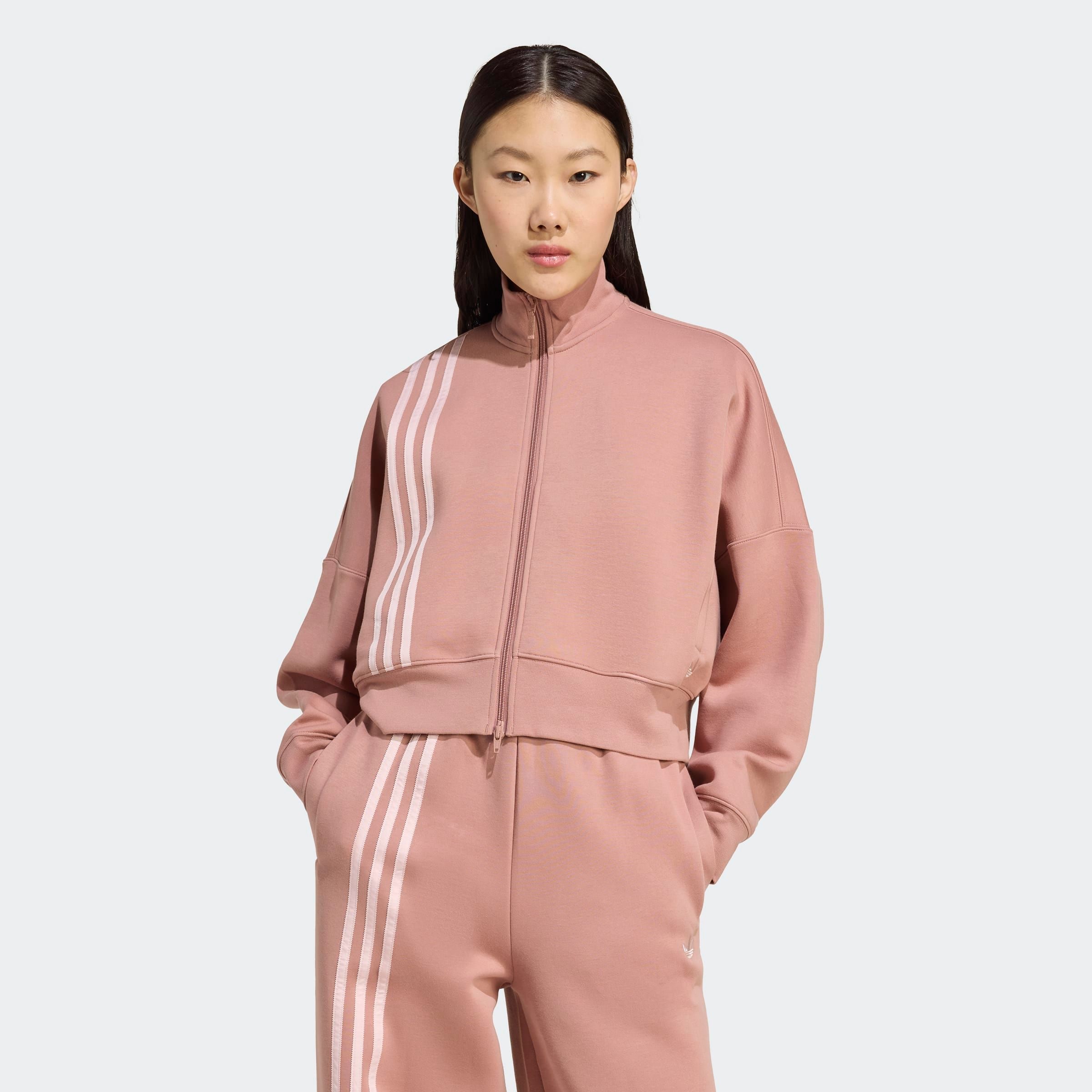 adidas Originals Sweatjacke "3 STRIPES ZIPUP" günstig online kaufen