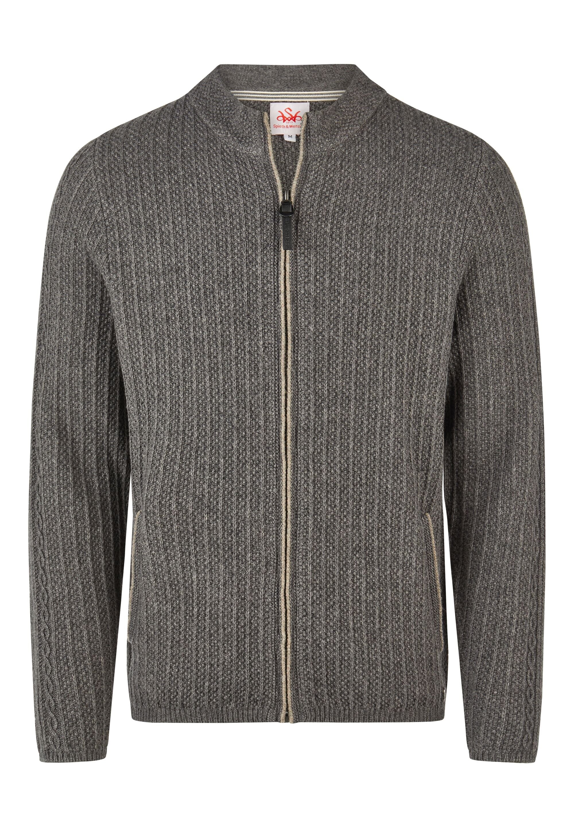 Spieth & Wensky Trachtenstrickjacke "Hagen" in Melierte Optik