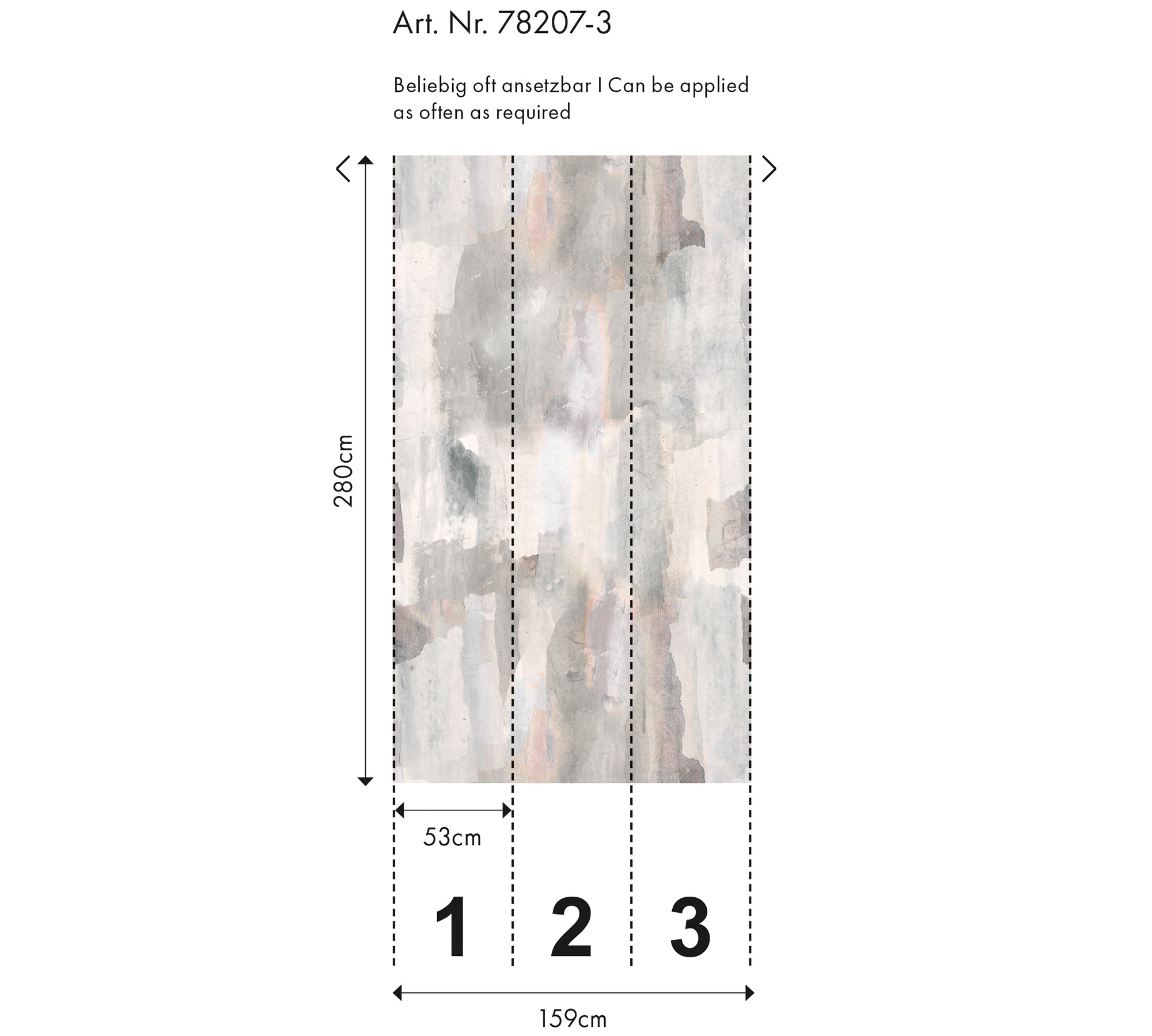 Thumbnail - living walls Vliestapete "Florale Tapete Ginkgo-Blätter bunt Naturmotiv" matt glatt