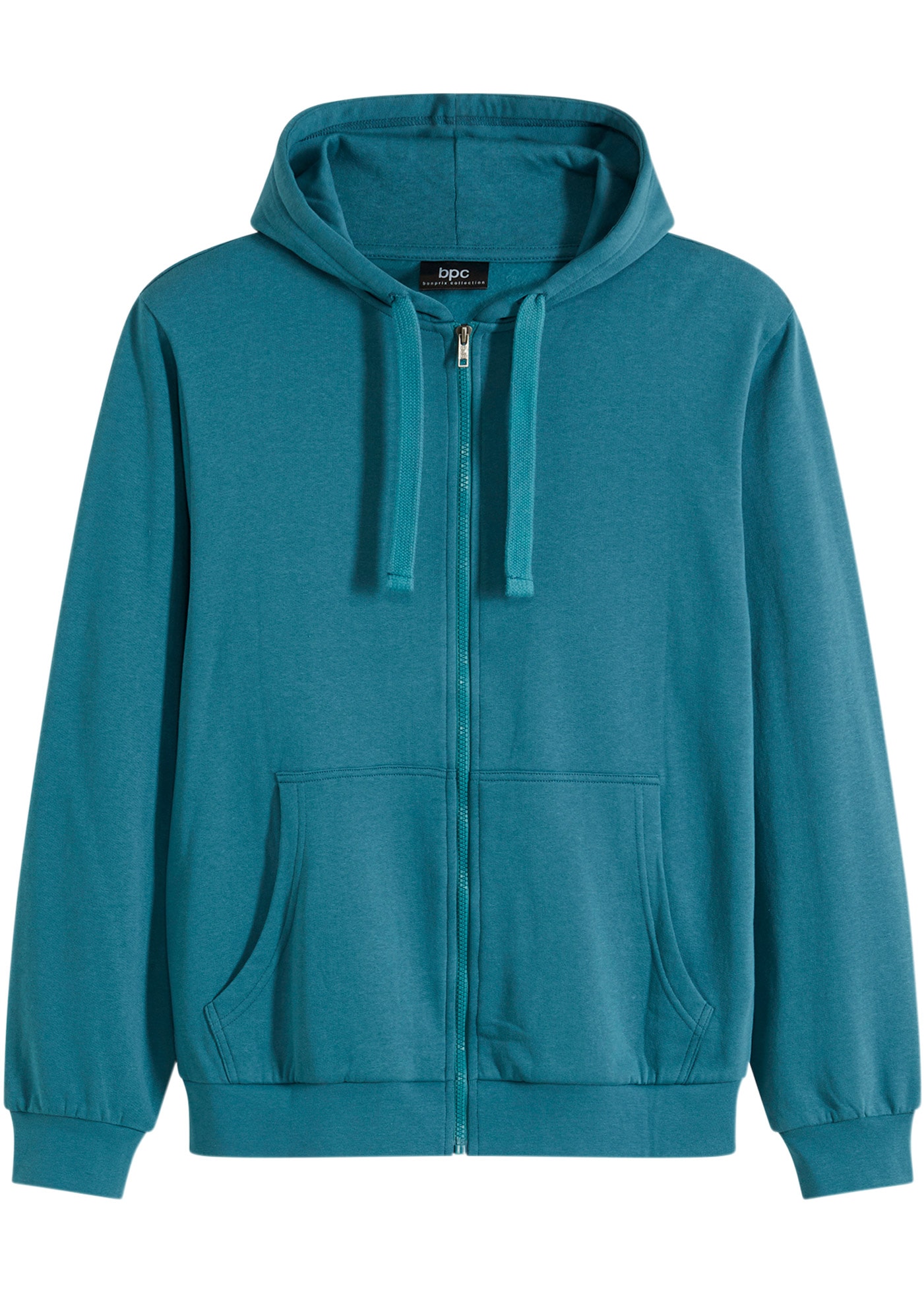 bonprix Kapuzensweatjacke »Kapuzen-Sweatjacke mit Reißverschluss« Kapuzen-Sweatjacke mit Reißverschluss