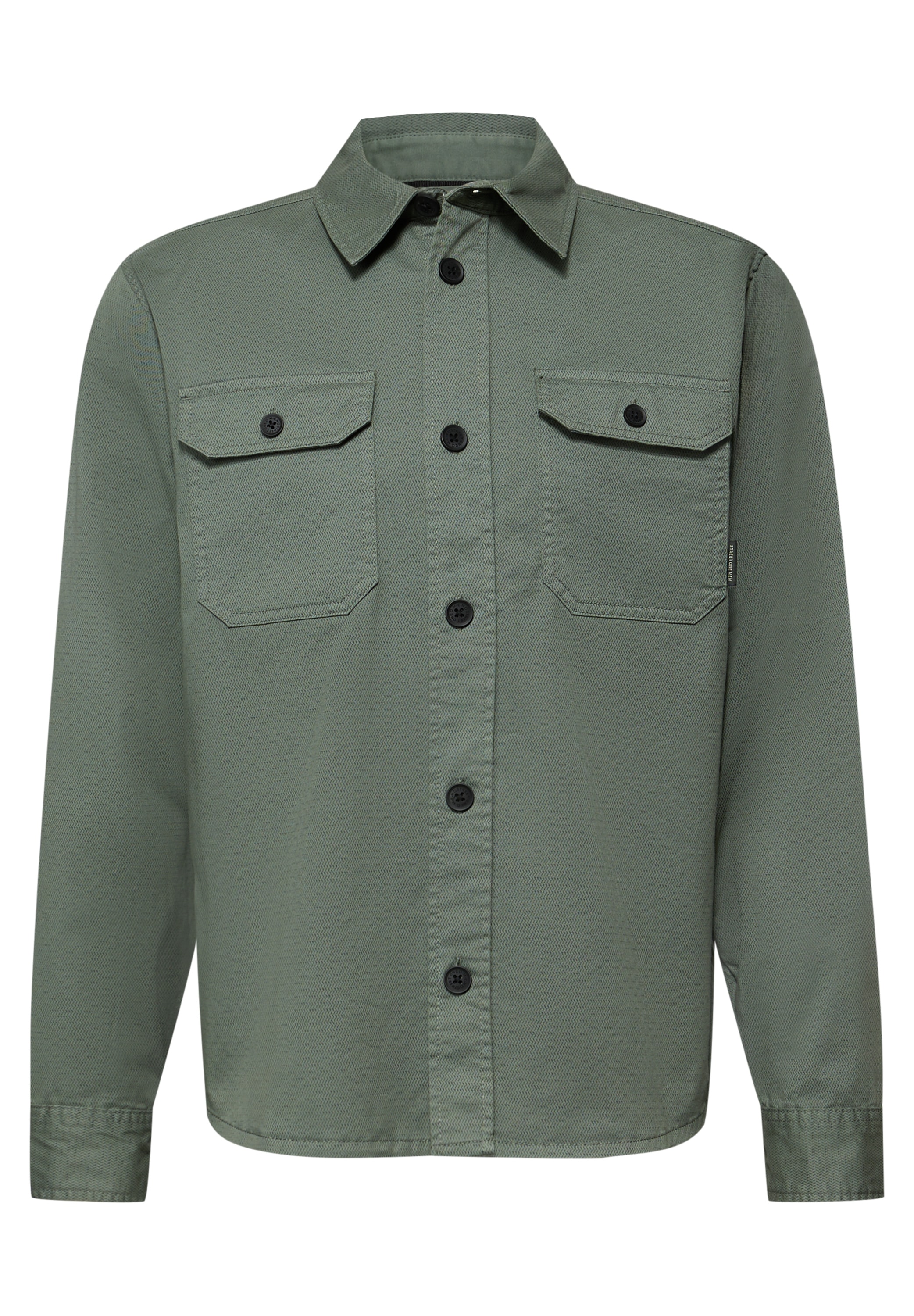 STREET ONE MEN Kurzjacke ohne Kapuze mit Brusttaschen