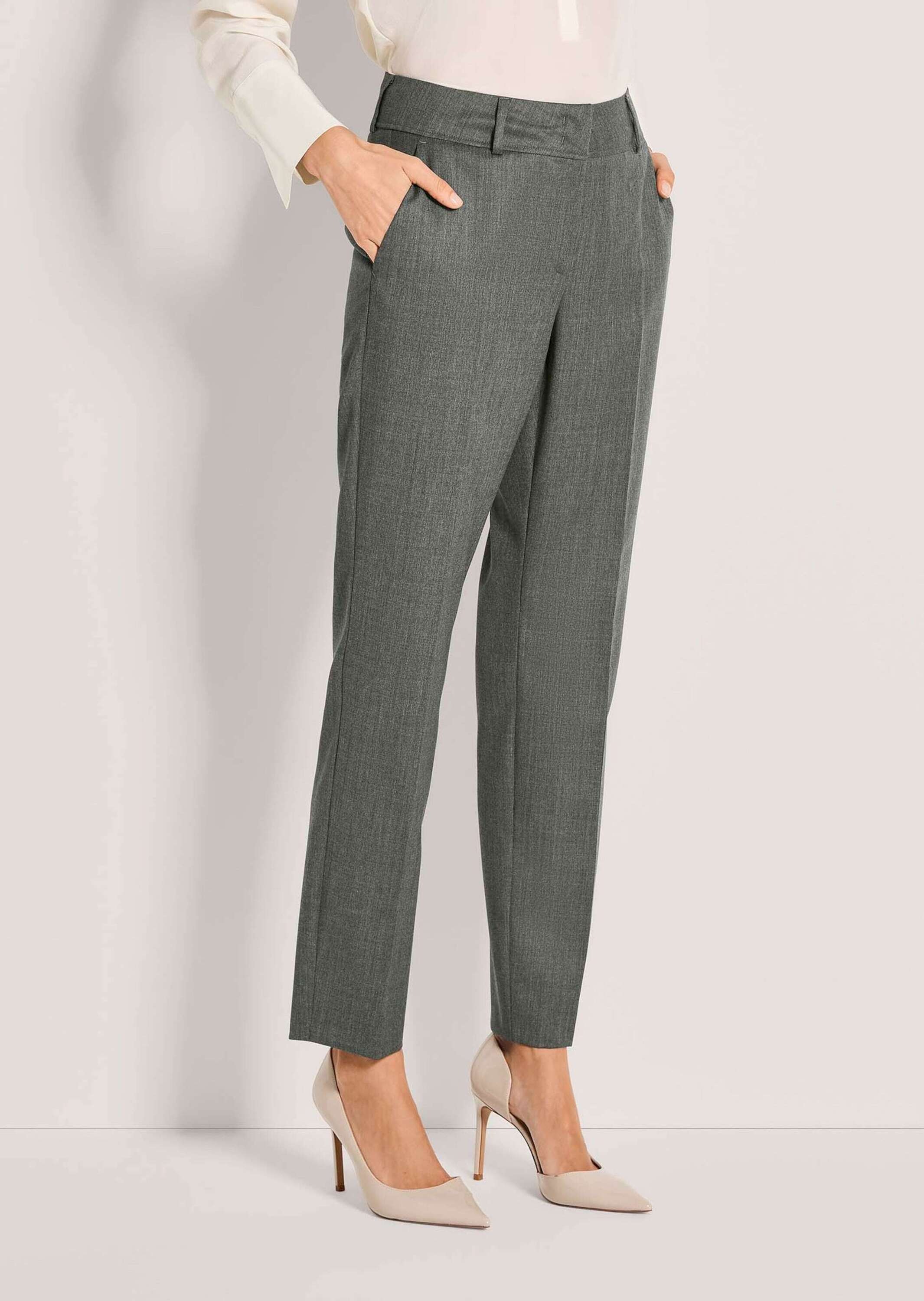 MADELEINE Bügelfaltenhose »Schurwollhose Bügelfaltenhose mit Formbund«