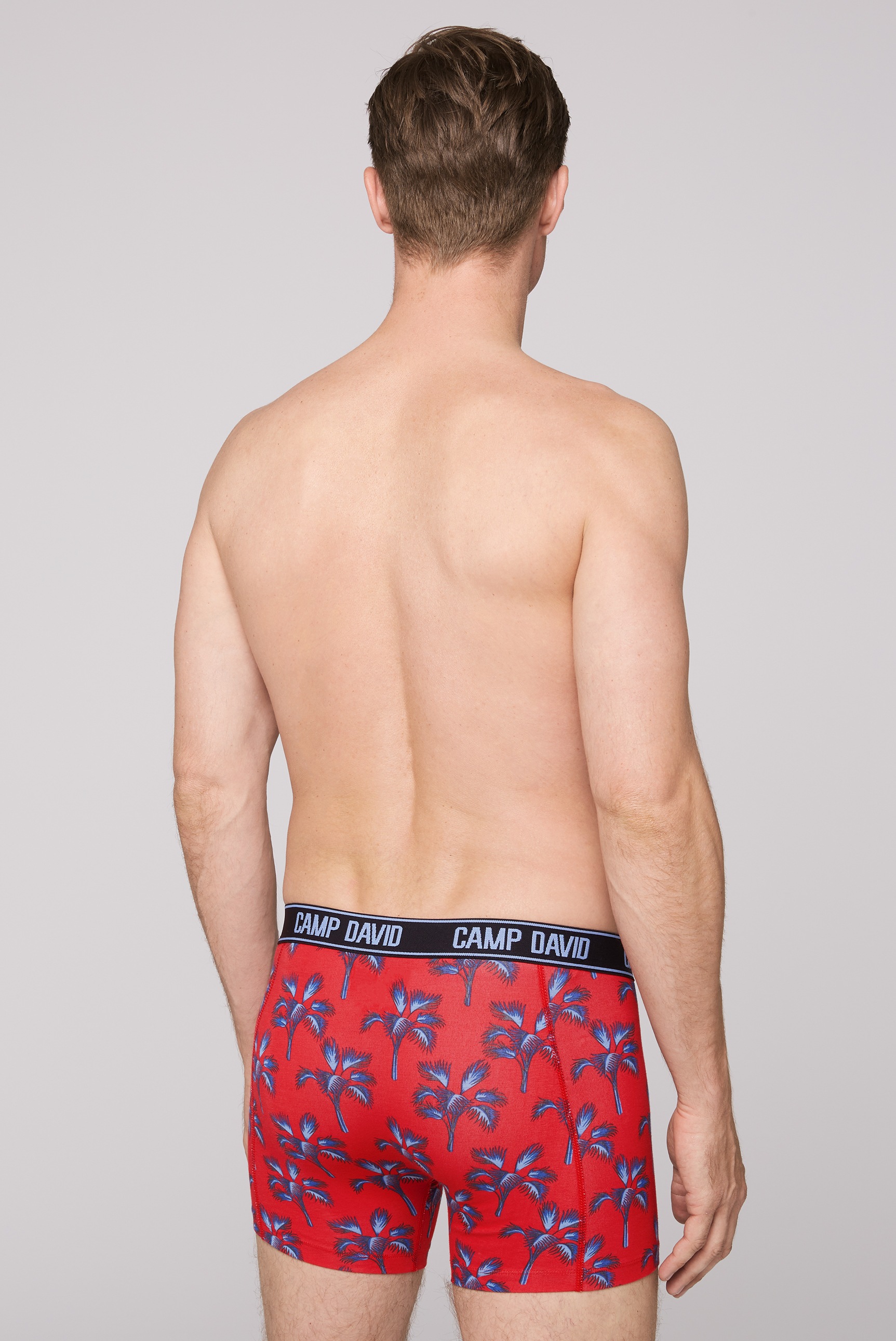 CAMP DAVID Boxershorts »Set:«, (2 St.), mit All Over Print