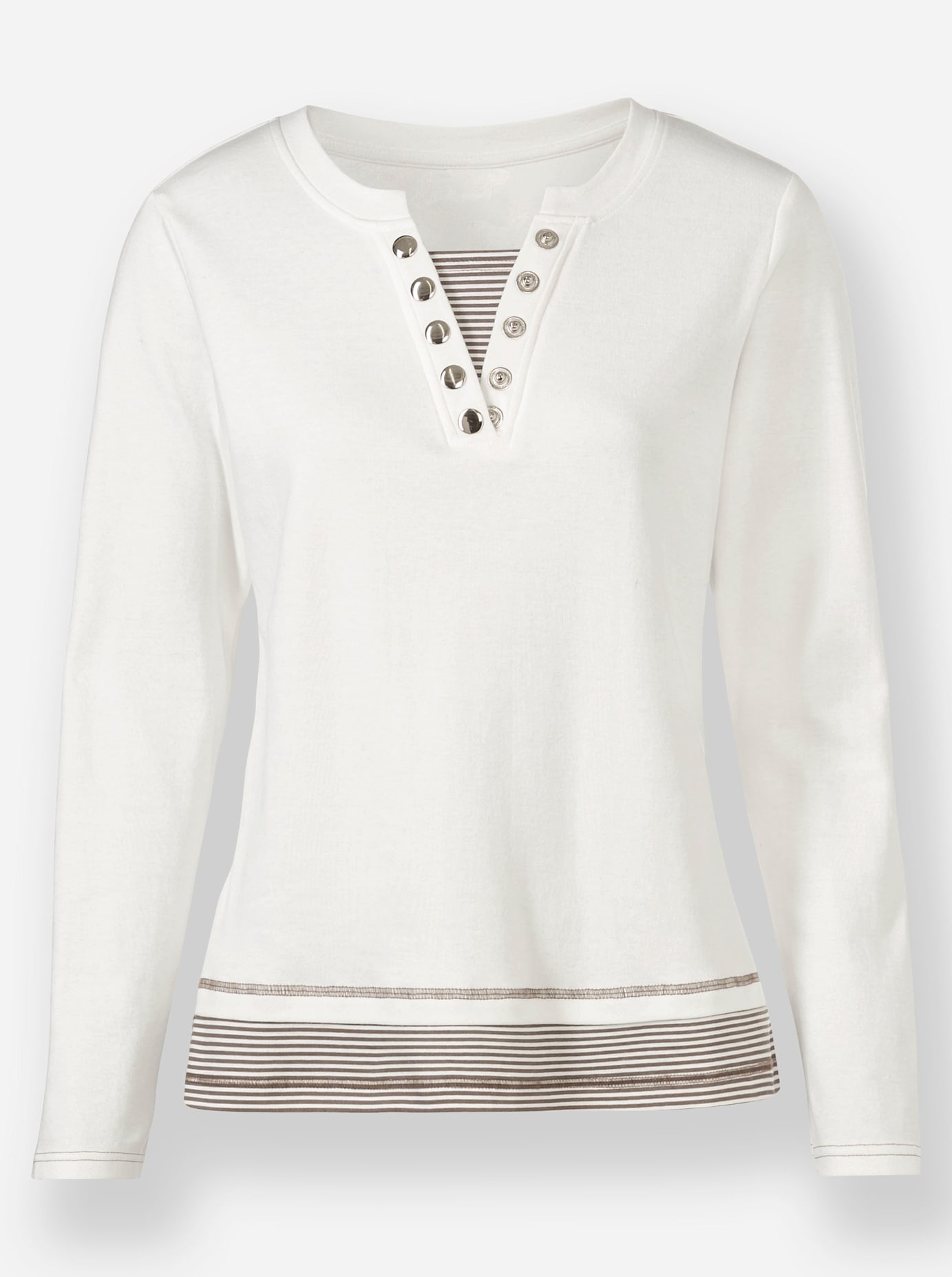 Inspirationen 2-in-1-Langarmshirt »Shirt«, (1 tlg.)