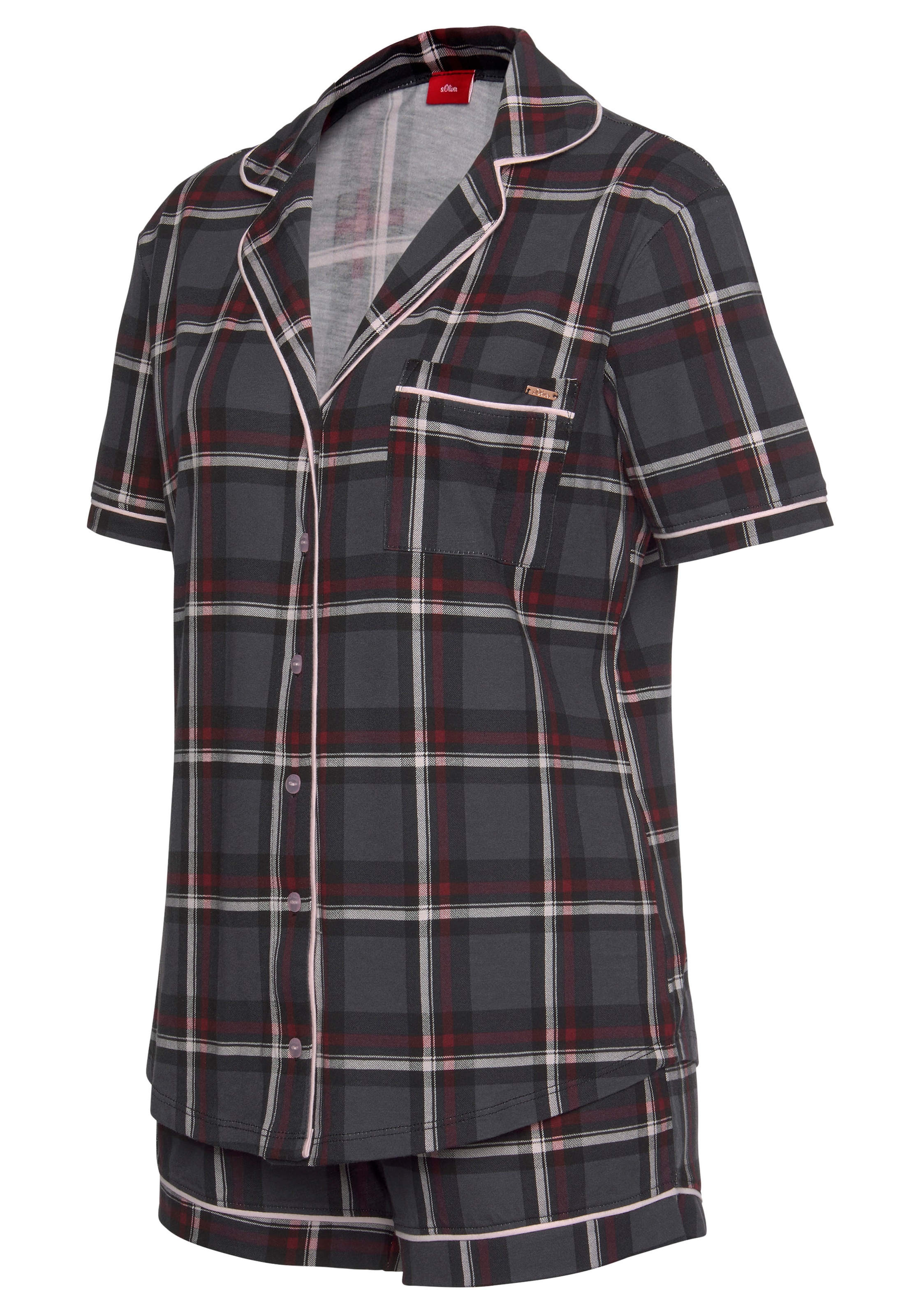 s.Oliver Shorty, (2 tlg.), mit Allover-Druck