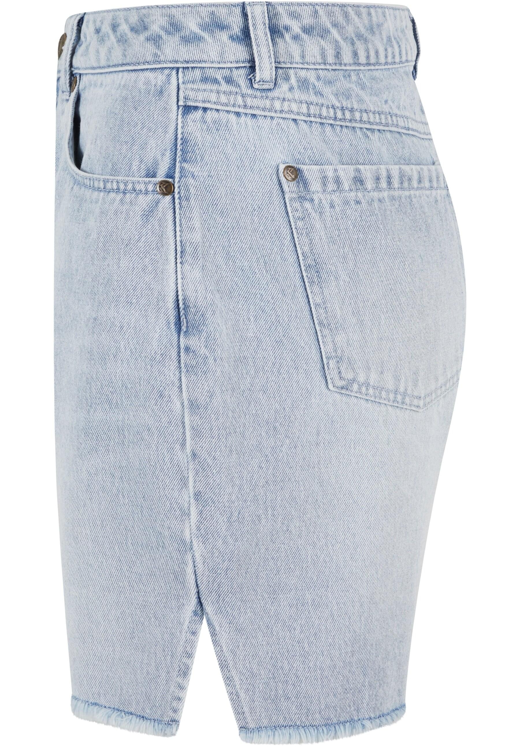Karl Kani Shorts »Karl Kani Damen Karl Kani OG Slit Denim Shorts«, (1 tlg.)