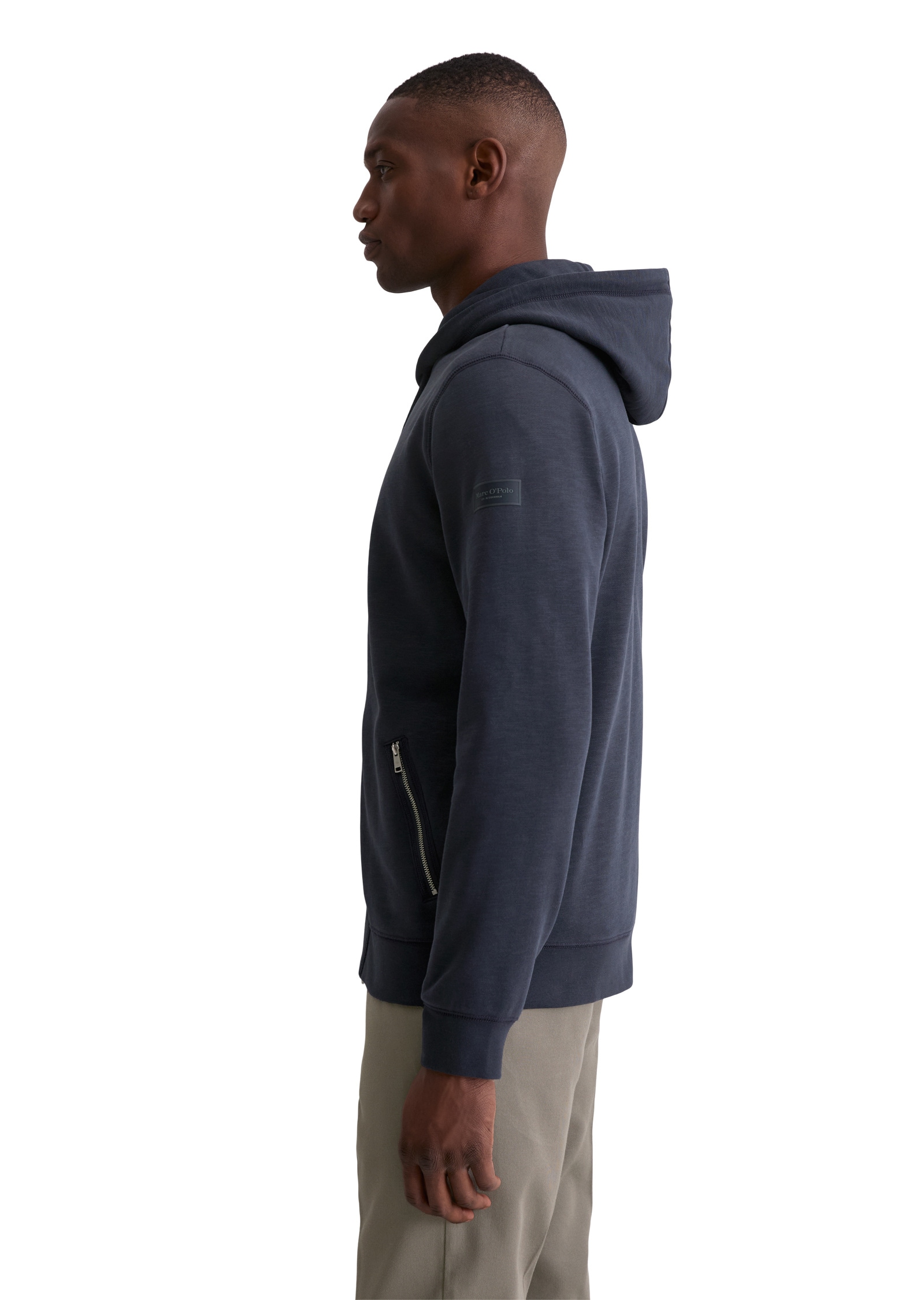 Marc O'Polo Sweatjacke »aus weichem Bio-Baumwoll-Sweat«