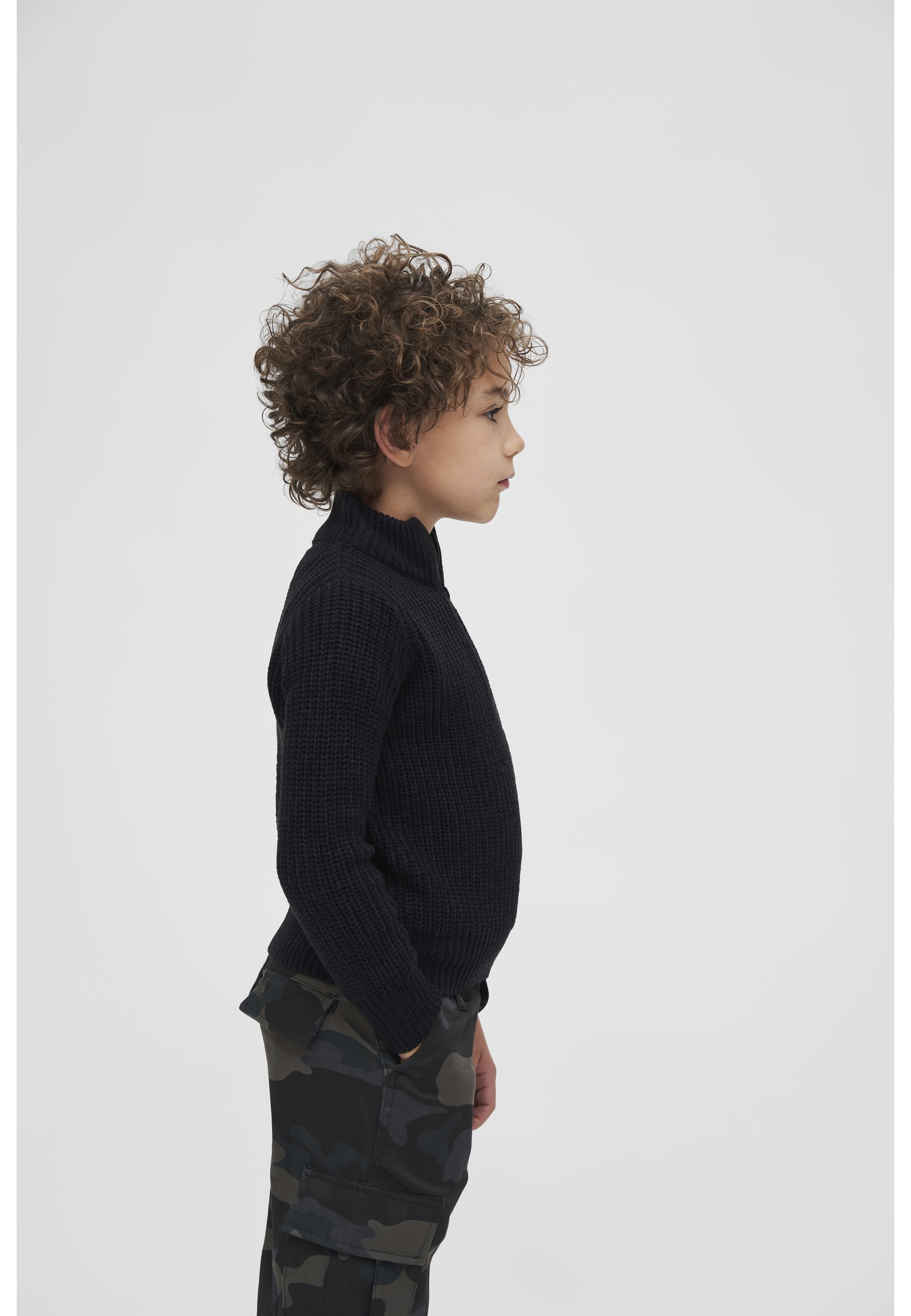 Brandit Rundhalspullover »Brandit Unisex Kids Marine Troyer Pullover« 1 Stk.