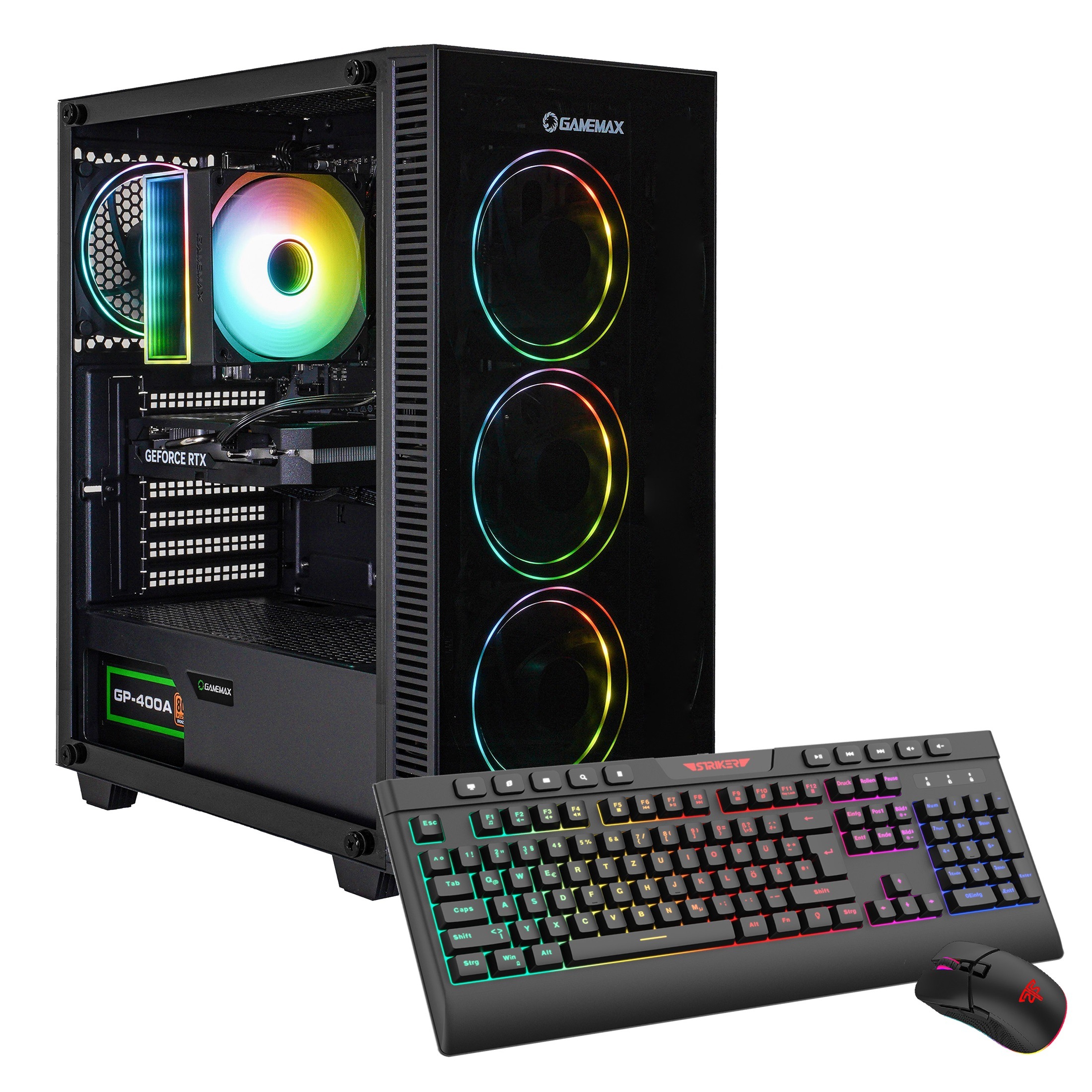 GAMEMAX Gaming-PC »Draco XD 7590«, Windows 11, DDR5 RAM