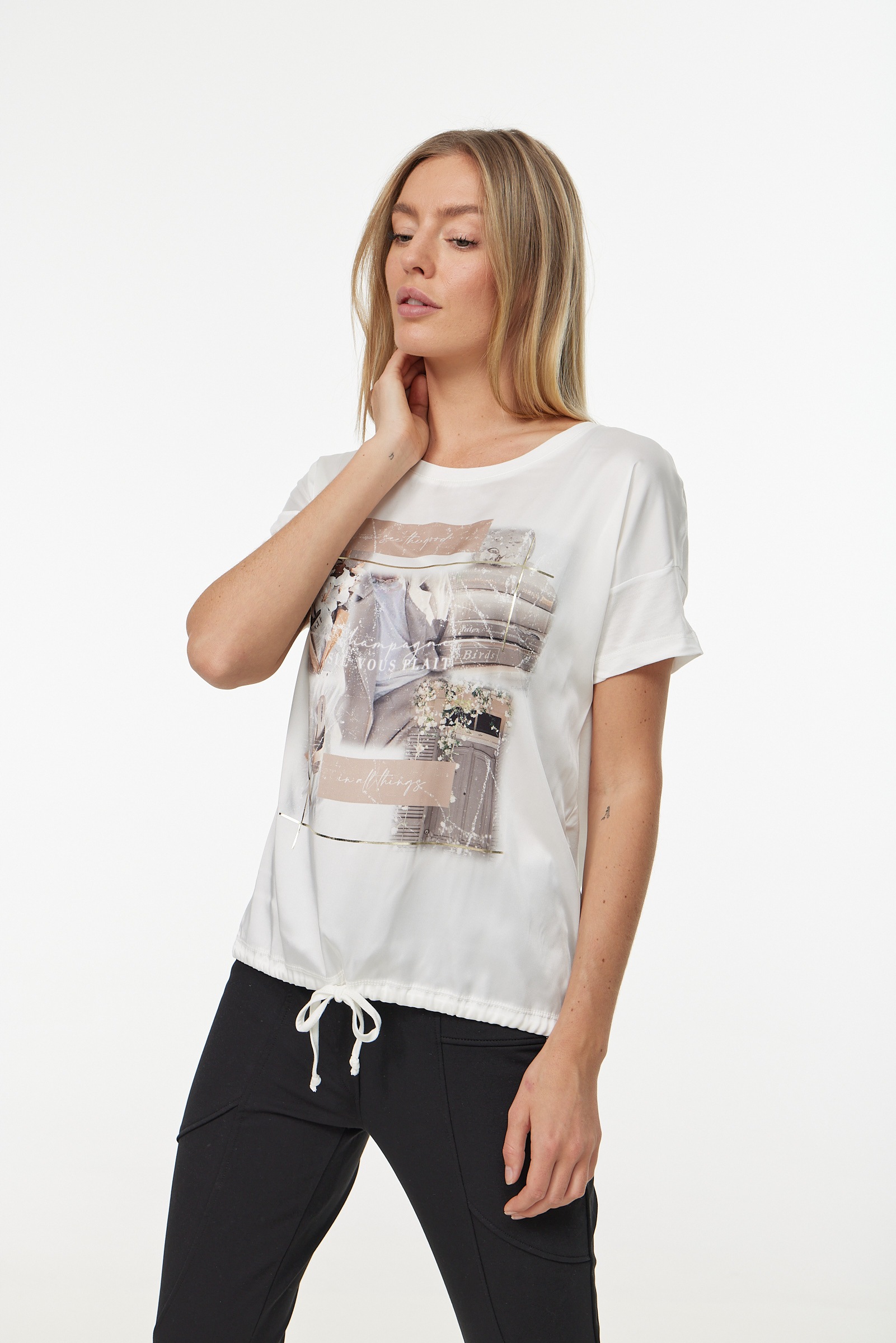 Decay T-Shirt, mit großem Frontprint