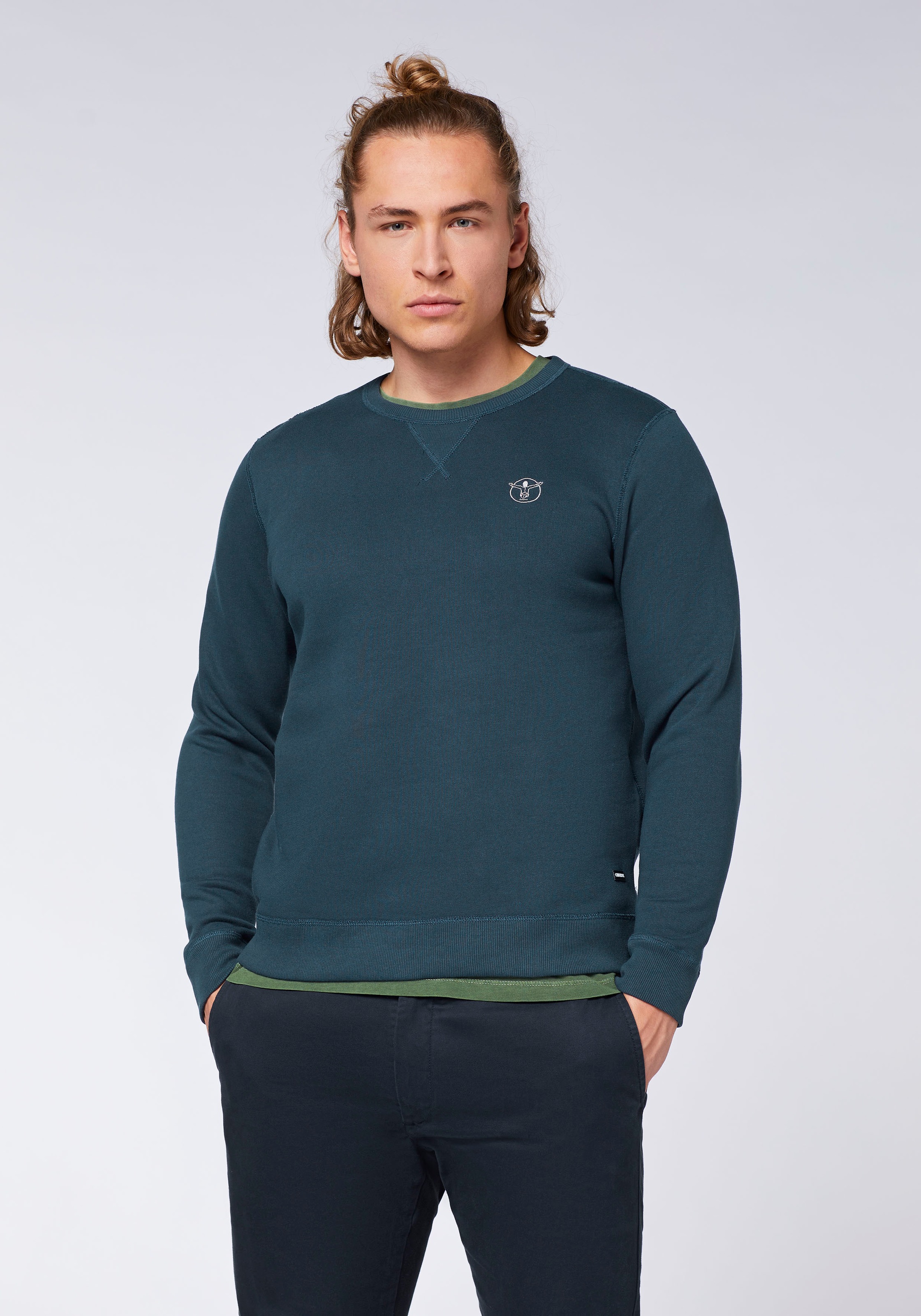 1 Herren Sweatshirttotal eclipse, Gr. M, 60% Baumwolle, 40% Polyester, Sweatshirts