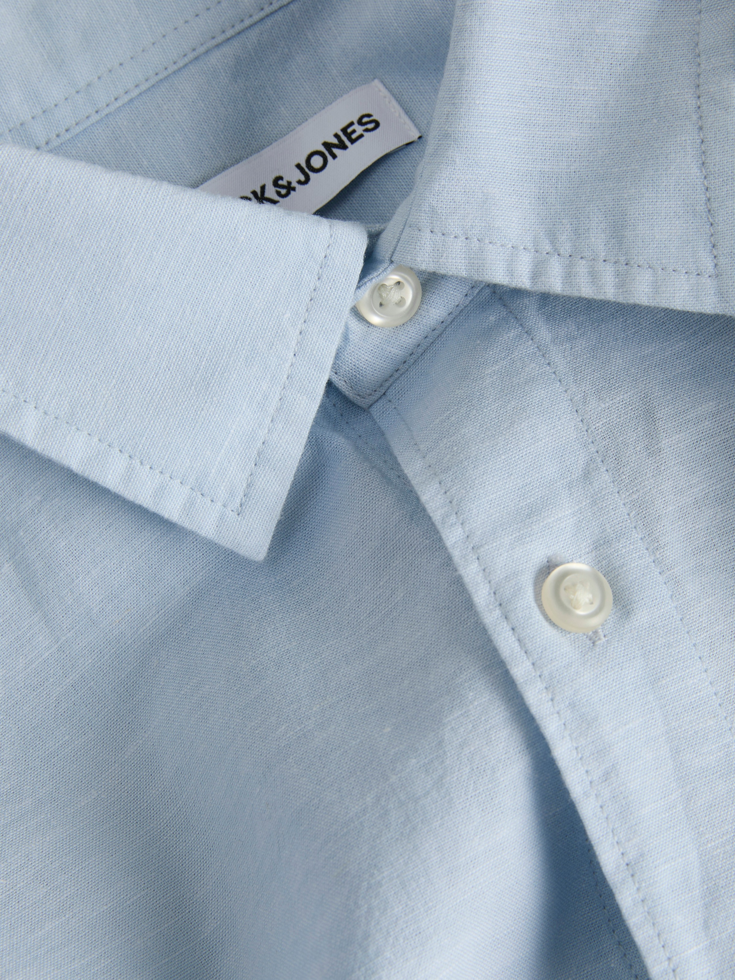 Jack & Jones PlusSize Langarmhemd "JJEBREEZE LINEN BLEND SHIRT L/S SN PLS" günstig online kaufen