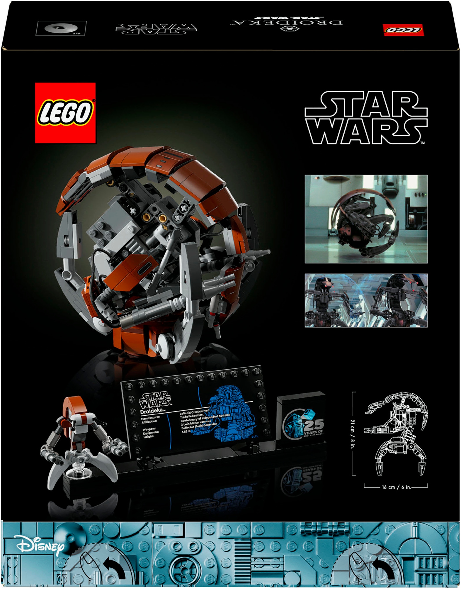 LEGO® Konstruktionsspielsteine »Droideka™ (75381), LEGO Star Wars TM«, (583 St.)