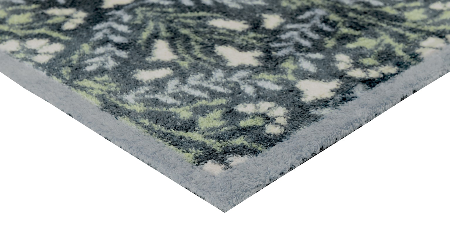 Turtle Mat Fußmatte »Bellflower Blue« rechteckig 9 mm Höhe