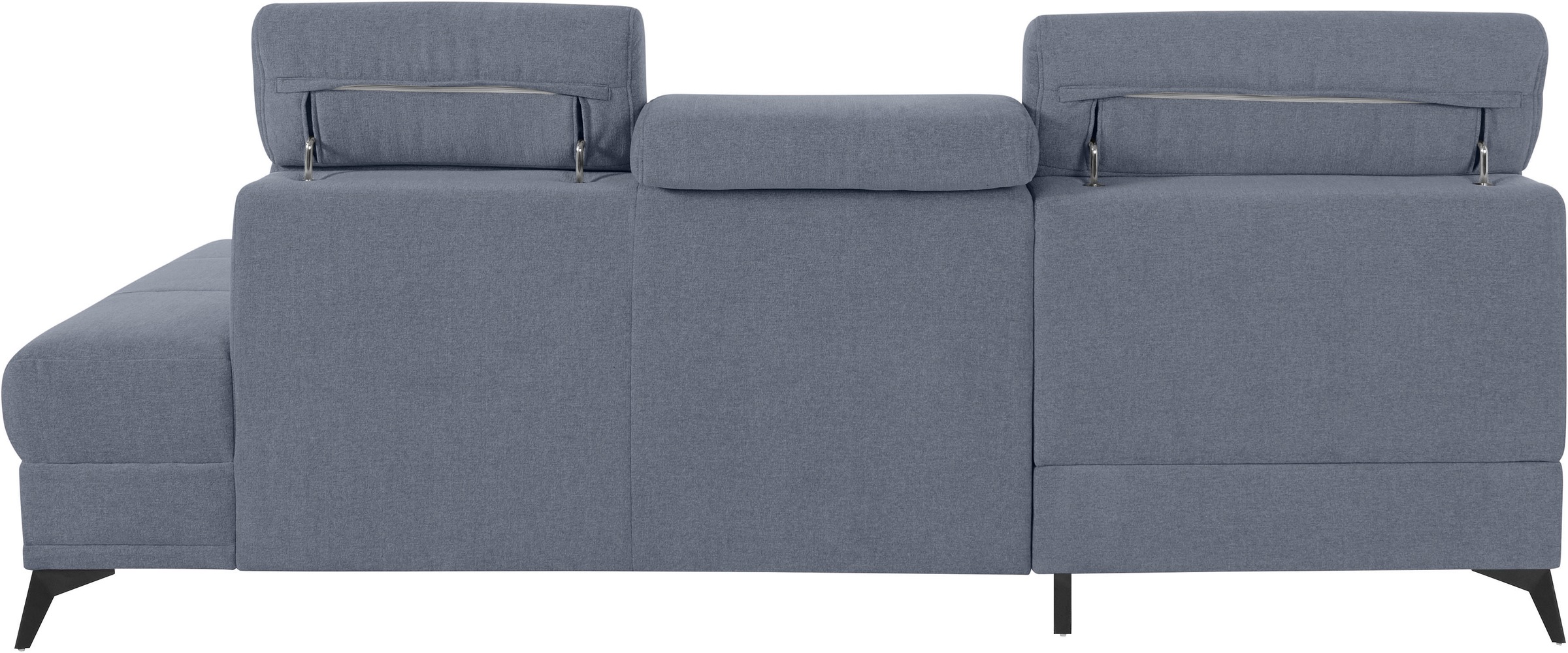 INOSIGN Ecksofa »Cardiz L-Form«, inkl.Kopfteilverstellung und Federkern wahlweise mit Bettfunktion