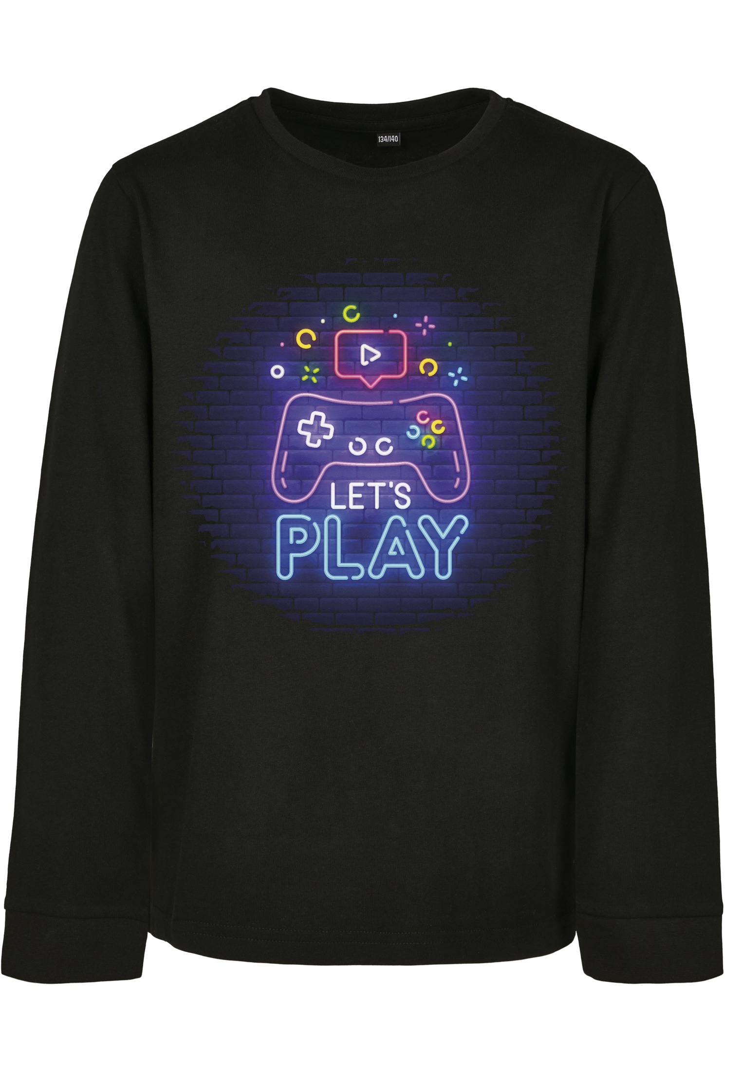 | »Kinder BAUR Lets Black Kids (1 MisterTee Play Langarmshirt tlg.) Friday Longsleeve«,