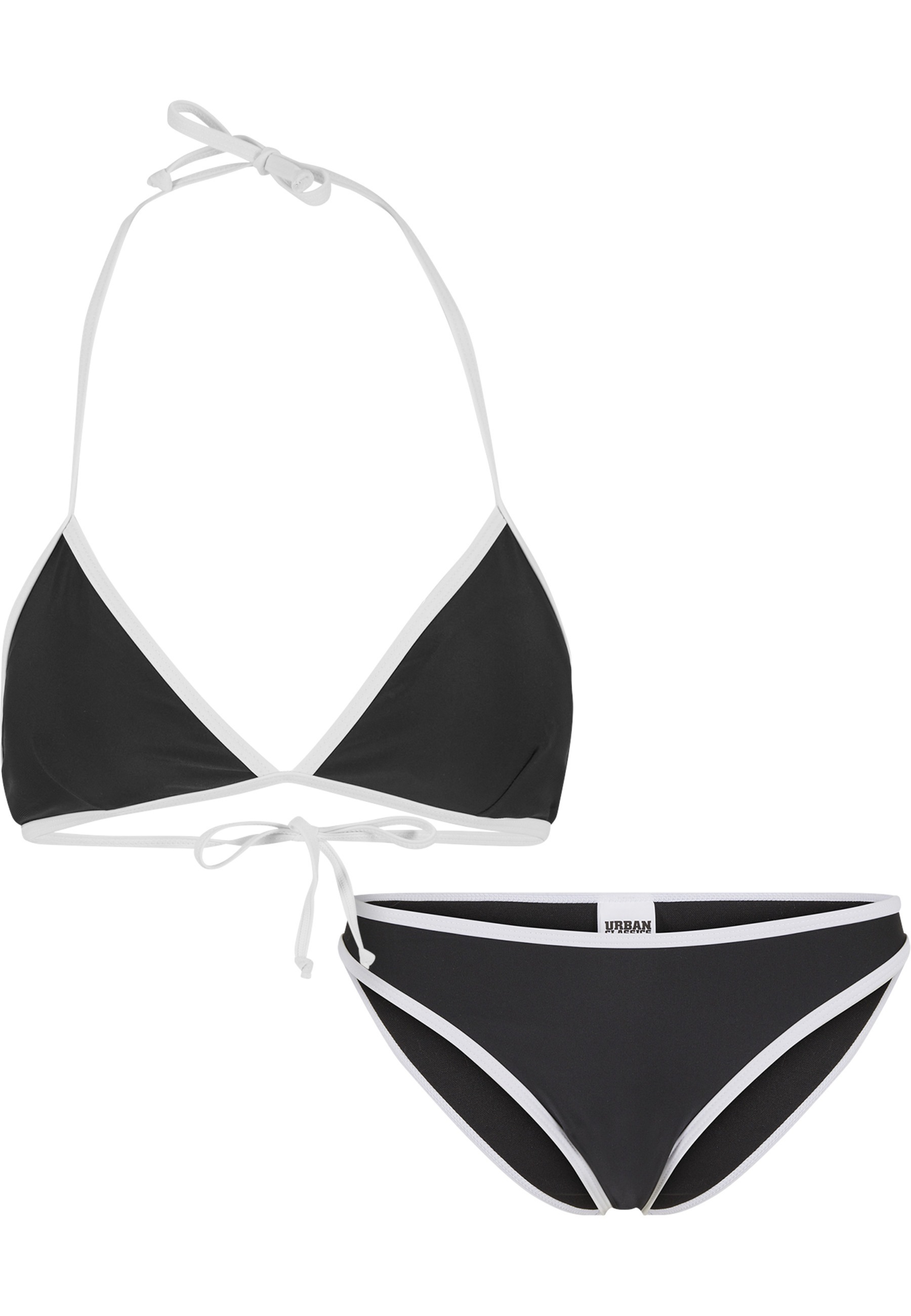 URBAN CLASSICS Bügel-Tankini "Urban Classics Ladies Retro Triangle Bikini"