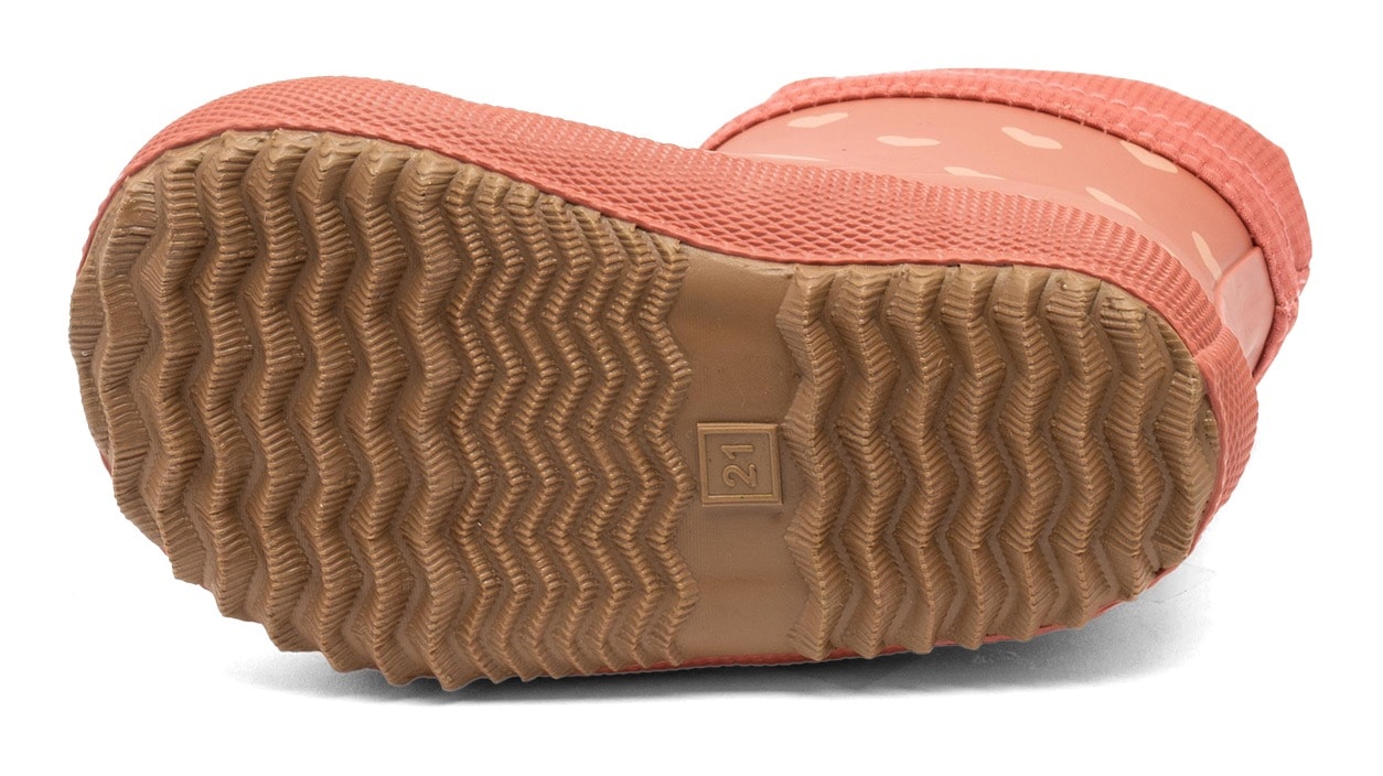 Bisgaard Gummistiefel »baby thermo rubber«, Regenstiefel mit Wollfutter, Größenschablone zum Download