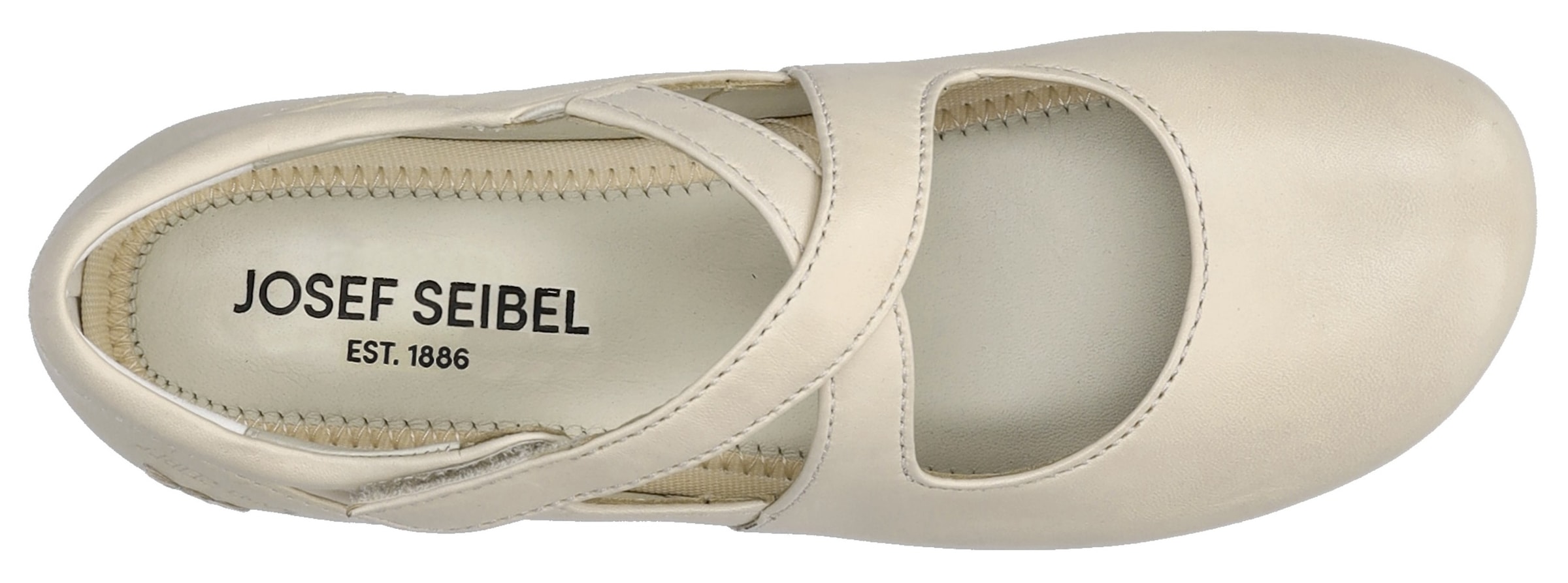 Josef Seibel Riemchenballerina »Fiona 72«, Spangenschuh, Halbschuh, Festtagsschuh mit Klettverschluss