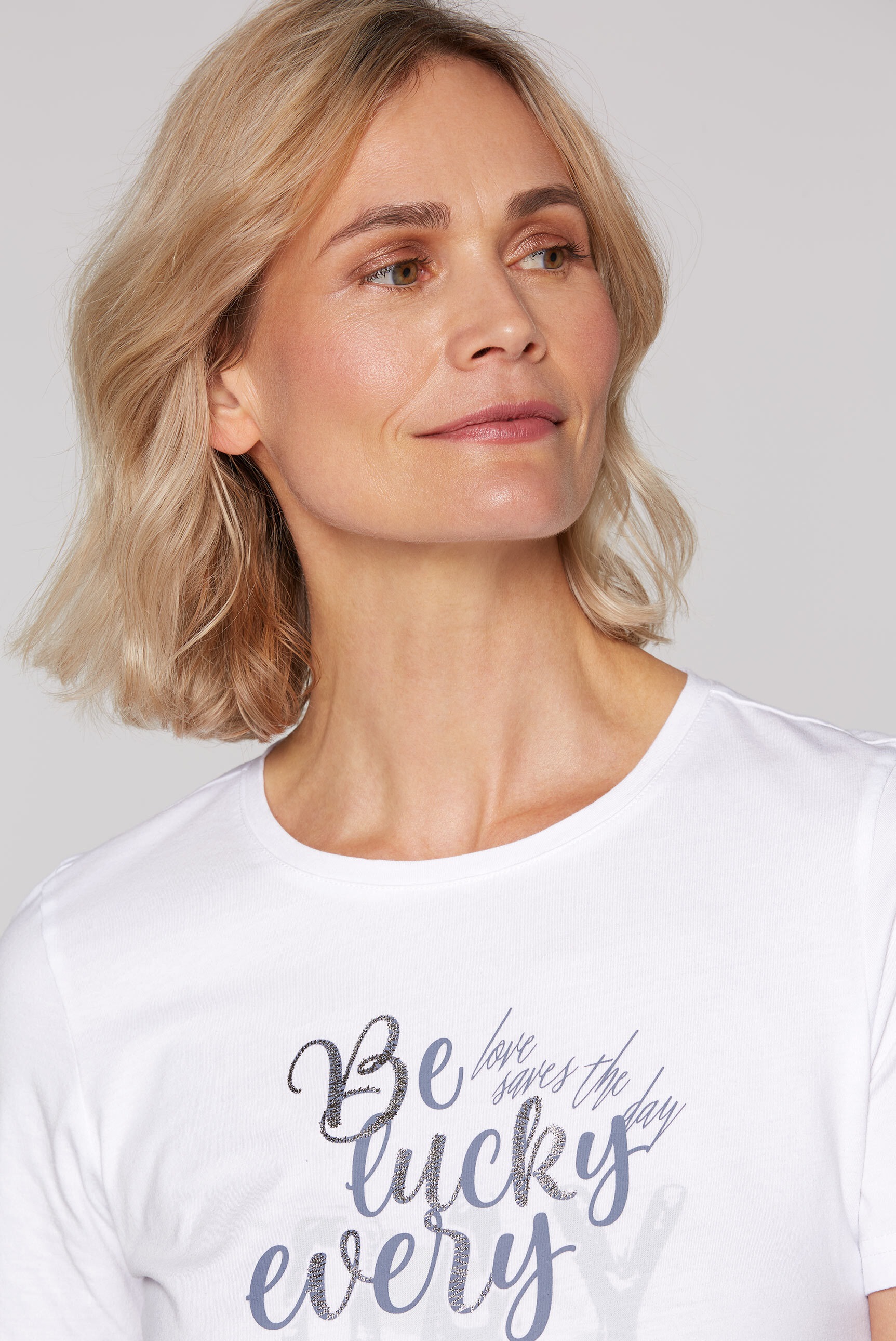 SOCCX Rundhalsshirt, aus Baumwolle