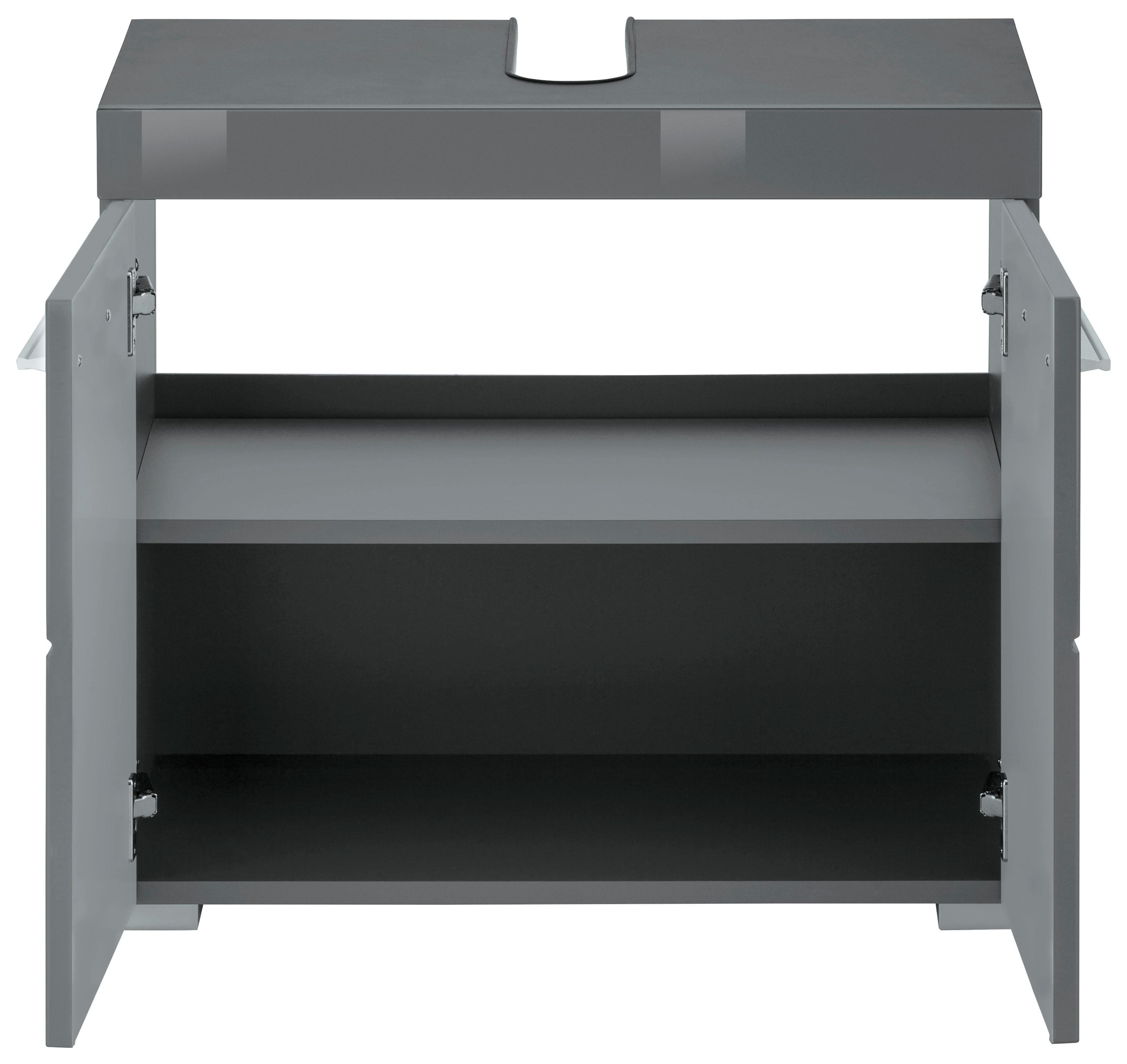 INOSIGN Waschbeckenunterschrank »Avena«, Waschtisch mit 2 Türen - Aussparung 26/8 cm - (B/T/H) 60/34/56 cm