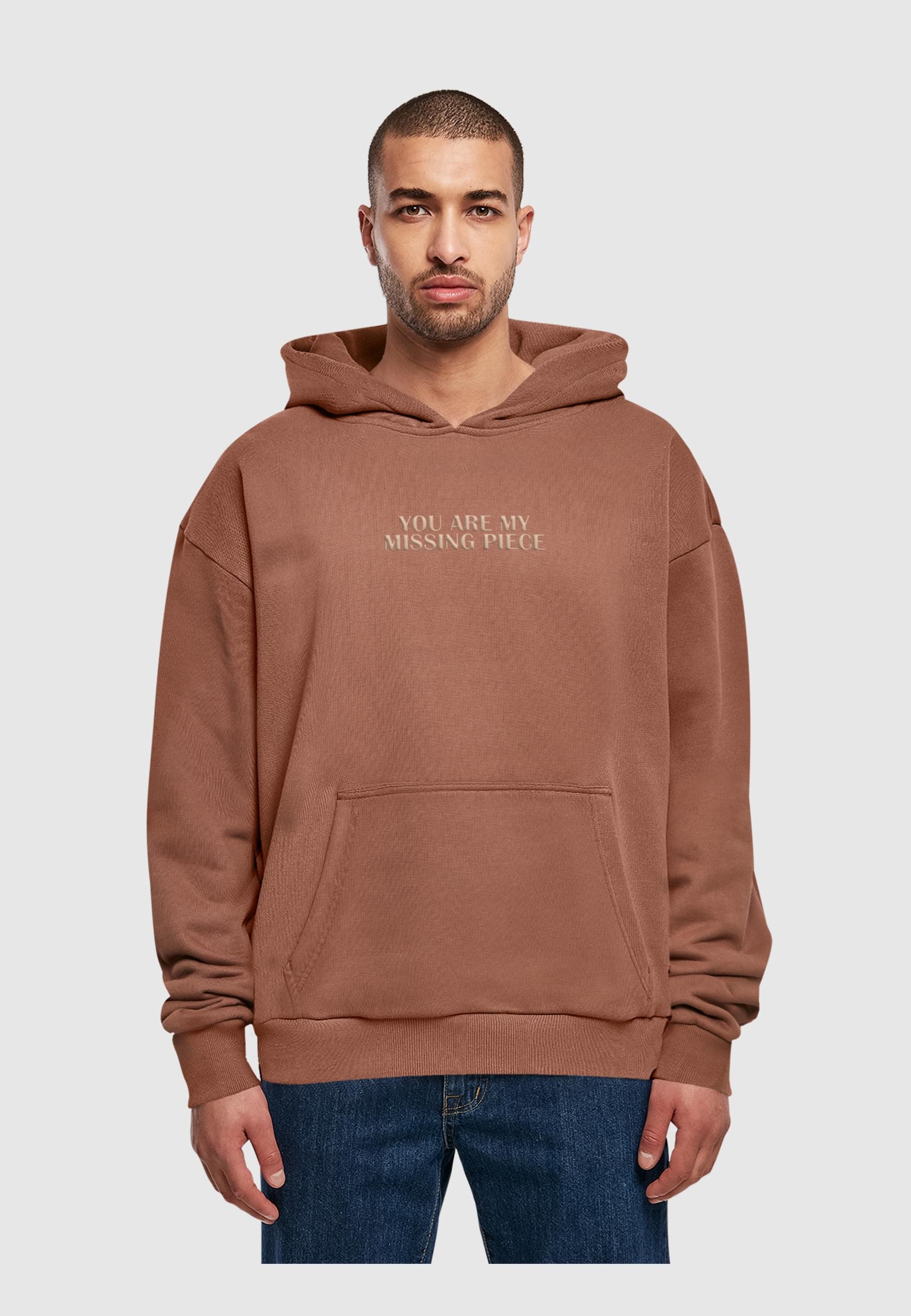Merchcode Kapuzensweatshirt »Merchcode Herren Missing Piece Ultra Heavy Hoody«, (1 tlg.)